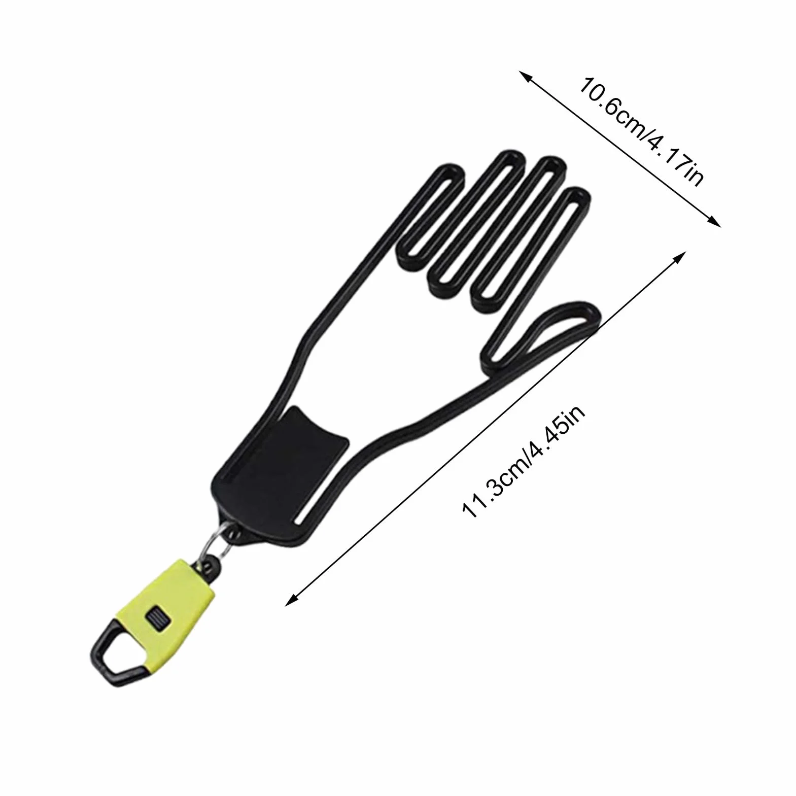 Support de gant de golf universel avec porte-clés, séchage, étirement pour entraînement, conduite, intérieur, jardin