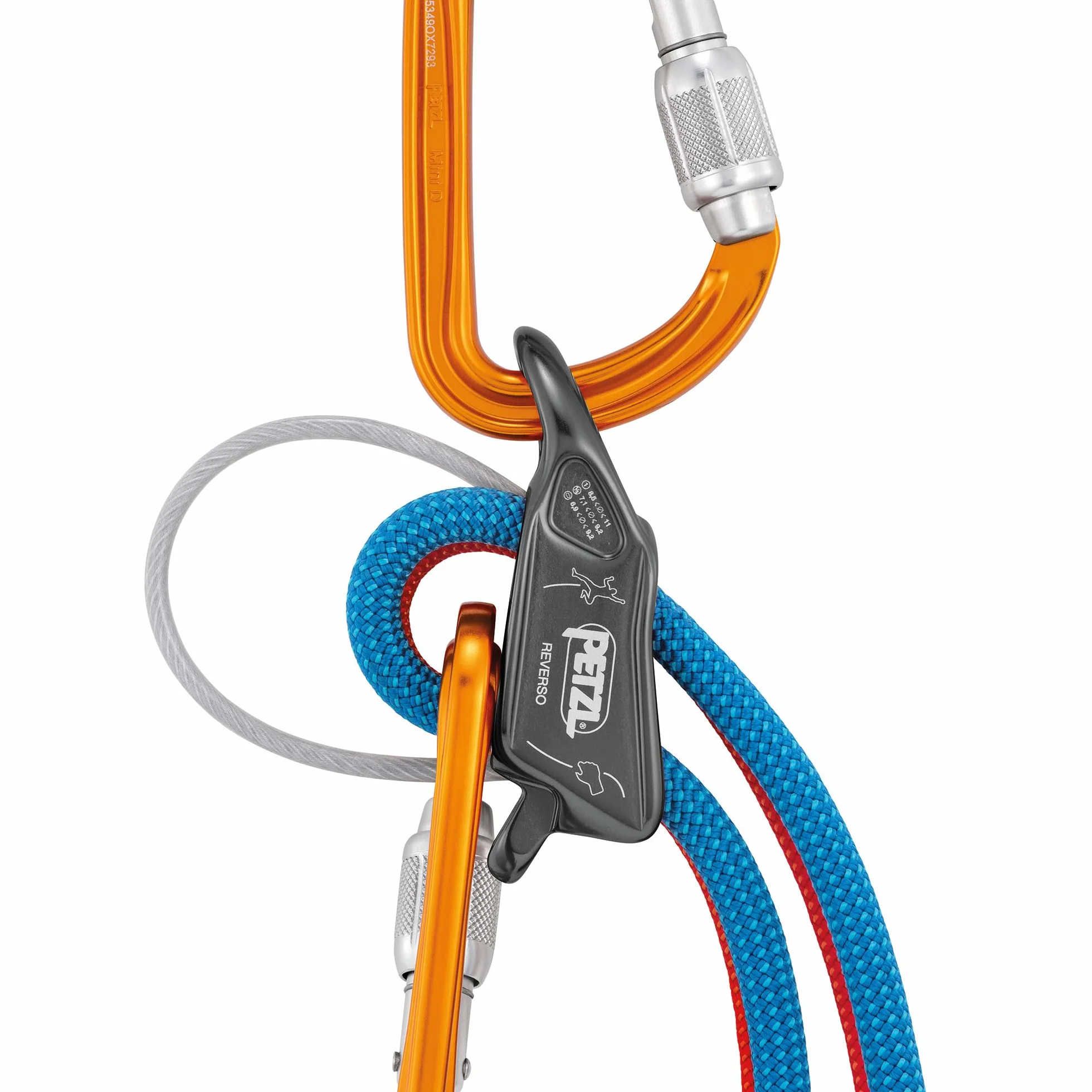 Petzl Assureur REVERSO Unisex Taille Unique