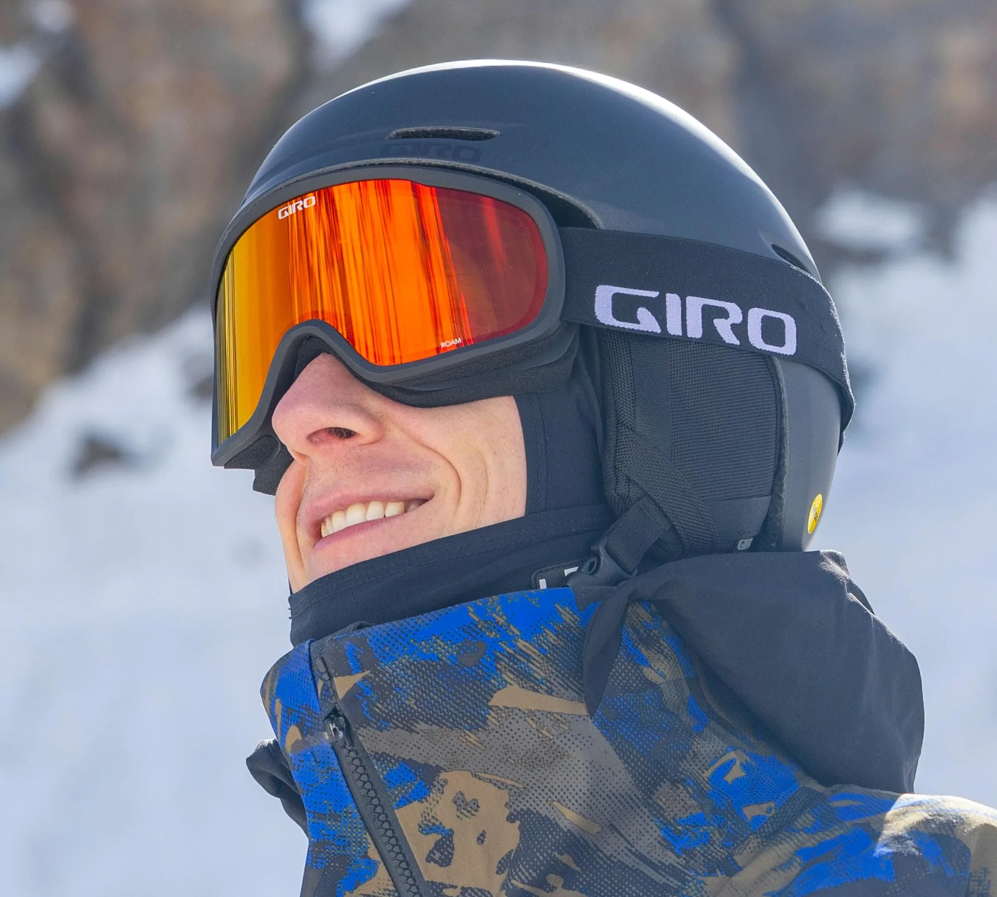 Giro Roam Lunettes de ski pour homme, femme et jeune – 2 verres inclus – Anti-buée – OTG (au-dessus des lunettes)