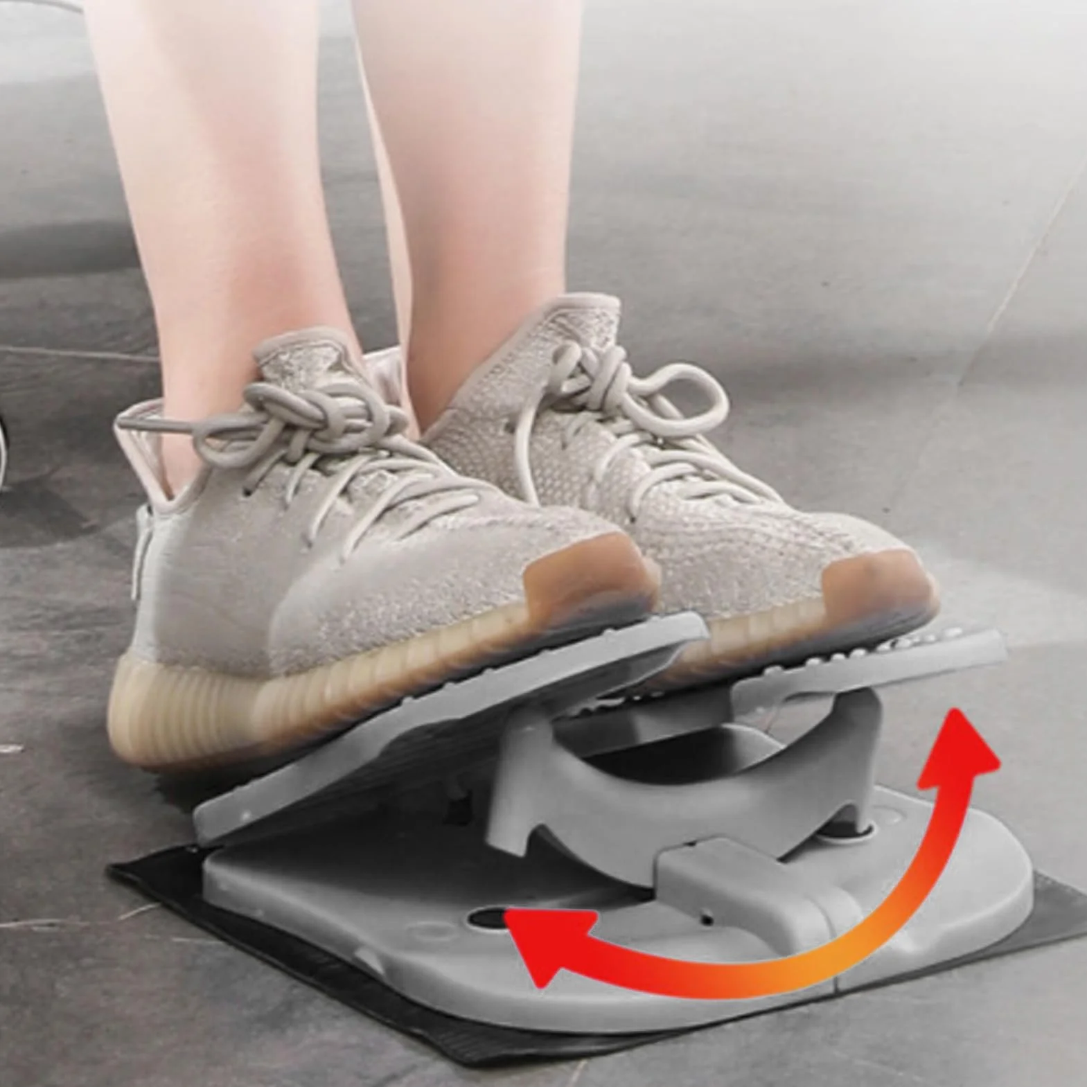 VGEBY Exerciseur de Jambe Pliable Silencieux, Machine Pas à Pas Antidérapant