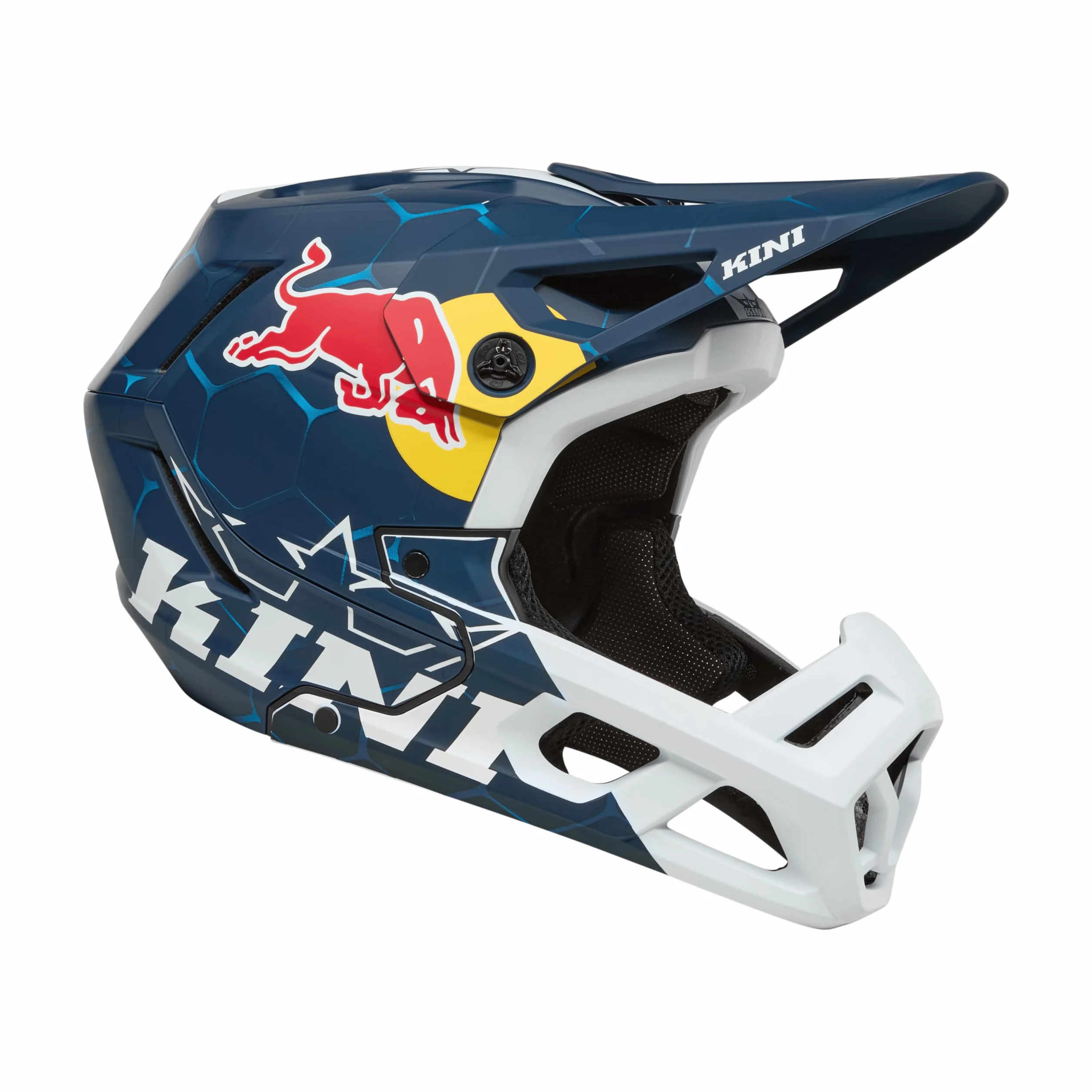 EC Kini Red Bull 1.0 Casque de VTT bleu et blanc taille L 59/60 cm
