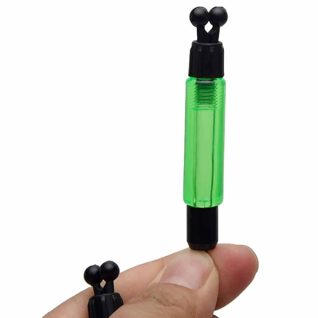 Indicateur de Morsure Chaînes de pêche à la Carpe Alarmes Bobines Cintres Alerter Tackle Vert 3PCS, Indicateur Morsure