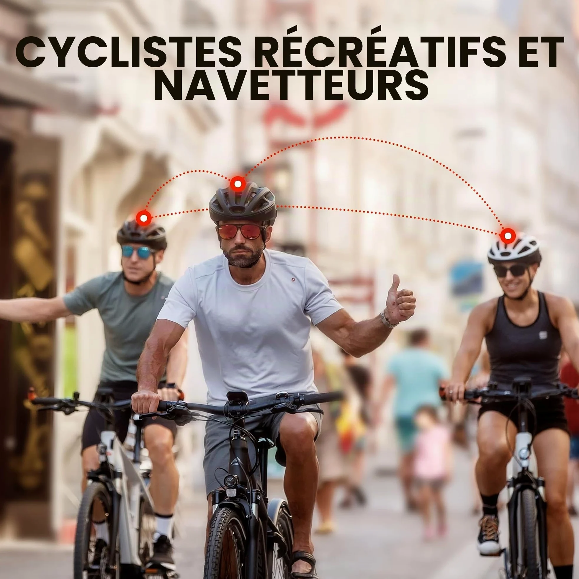 Sena R1 Casque de Vélo Connecté (Matte Black, S)
