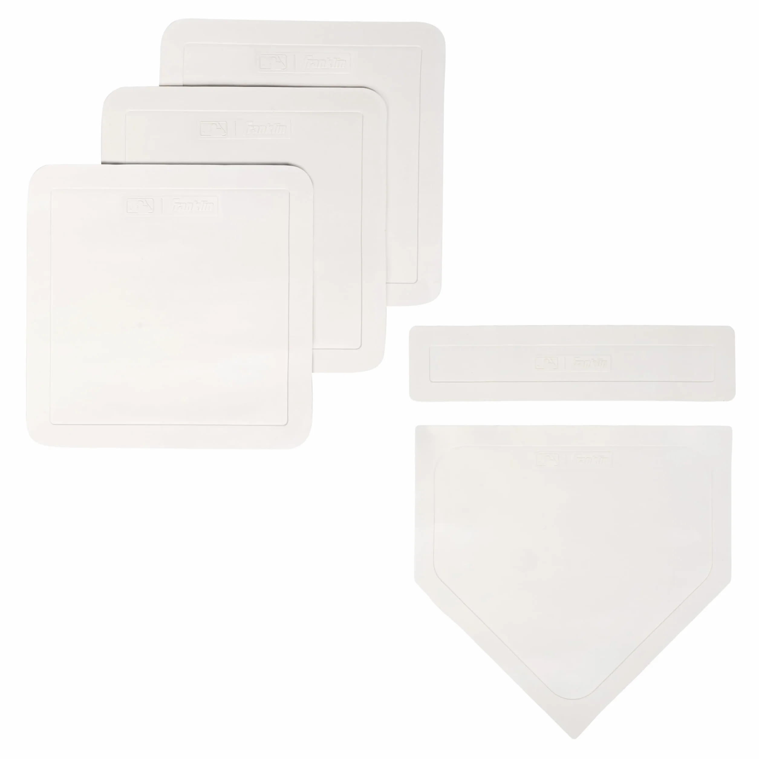 Franklin Sports Ensemble de Bases en Caoutchouc pour Baseball MLB