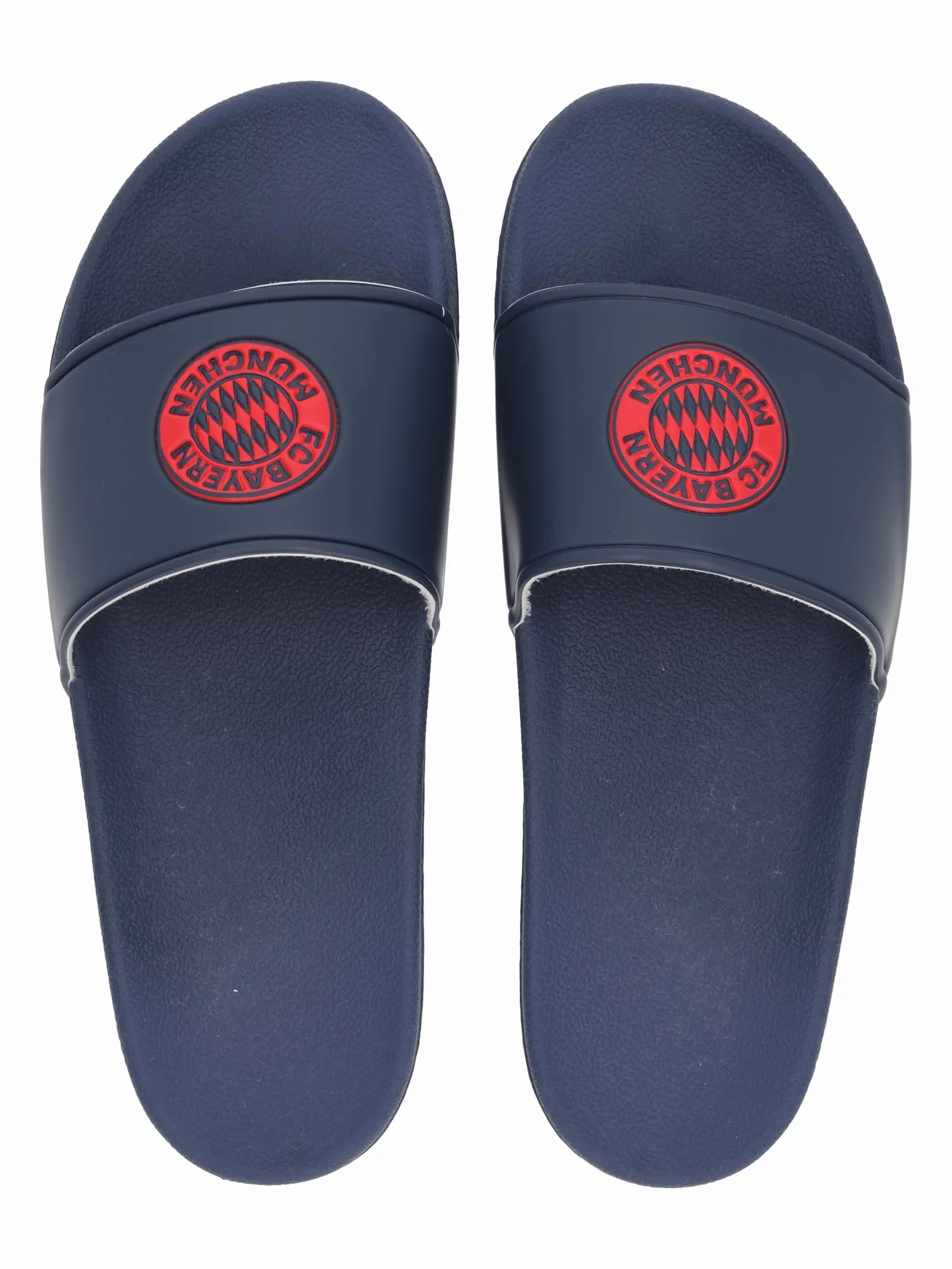 Tongs de bain FC Bayern München pour adultes bleu marine
