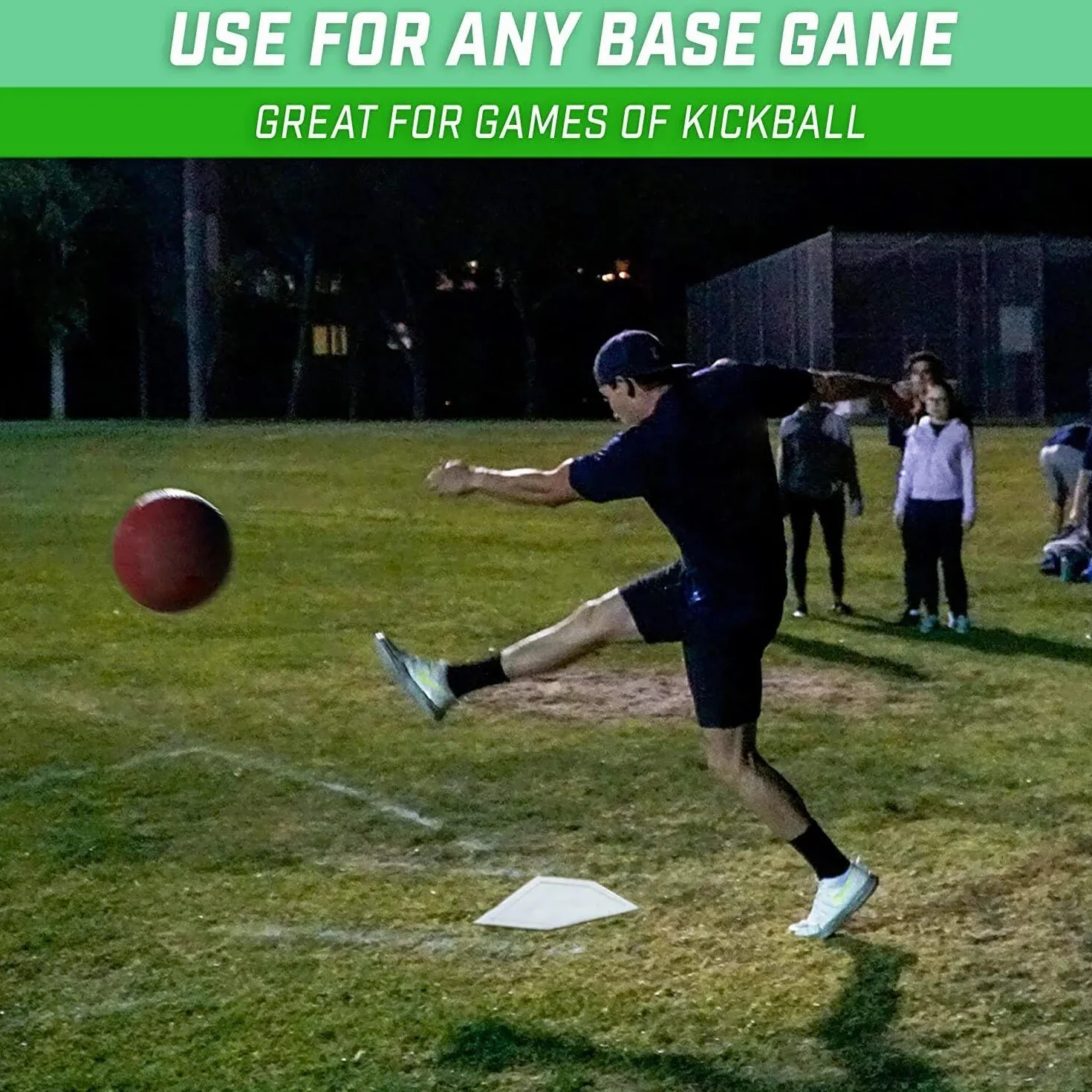 Ensemble de Bases de Baseball Softball, 5 Pièces, Caoutchouc pour Entraînement