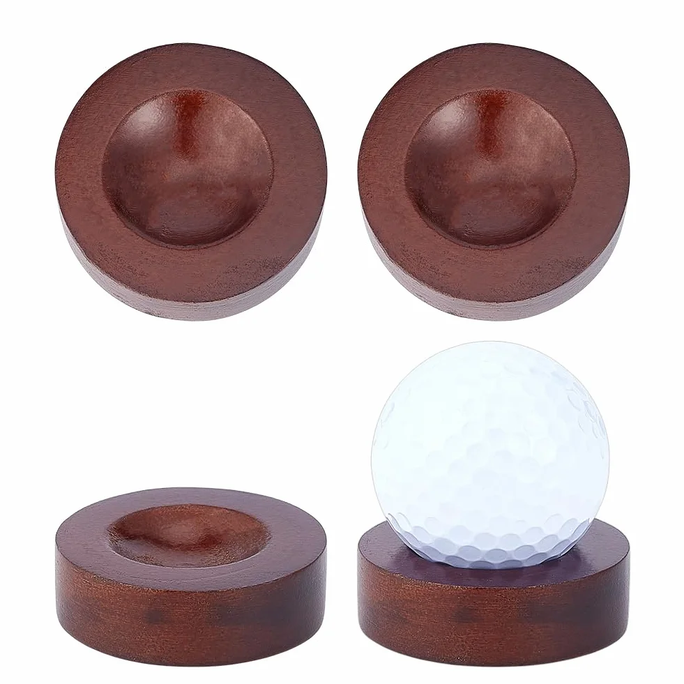 OLYCRAFT présentoir ballon de Golf en bois 5cm pin support affichage balles décor bureau
