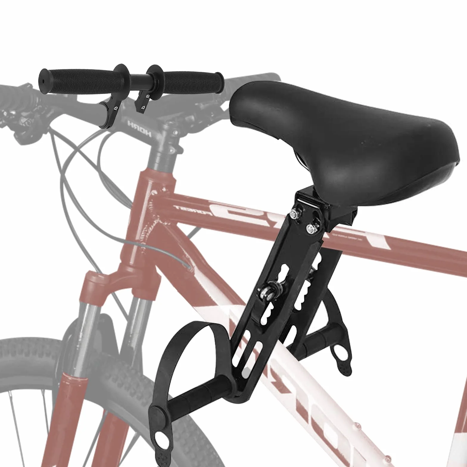 PORFOYO Siège Velo Enfant Avant, Siège de Vélo pour Enfant de 2 à 5 Ans