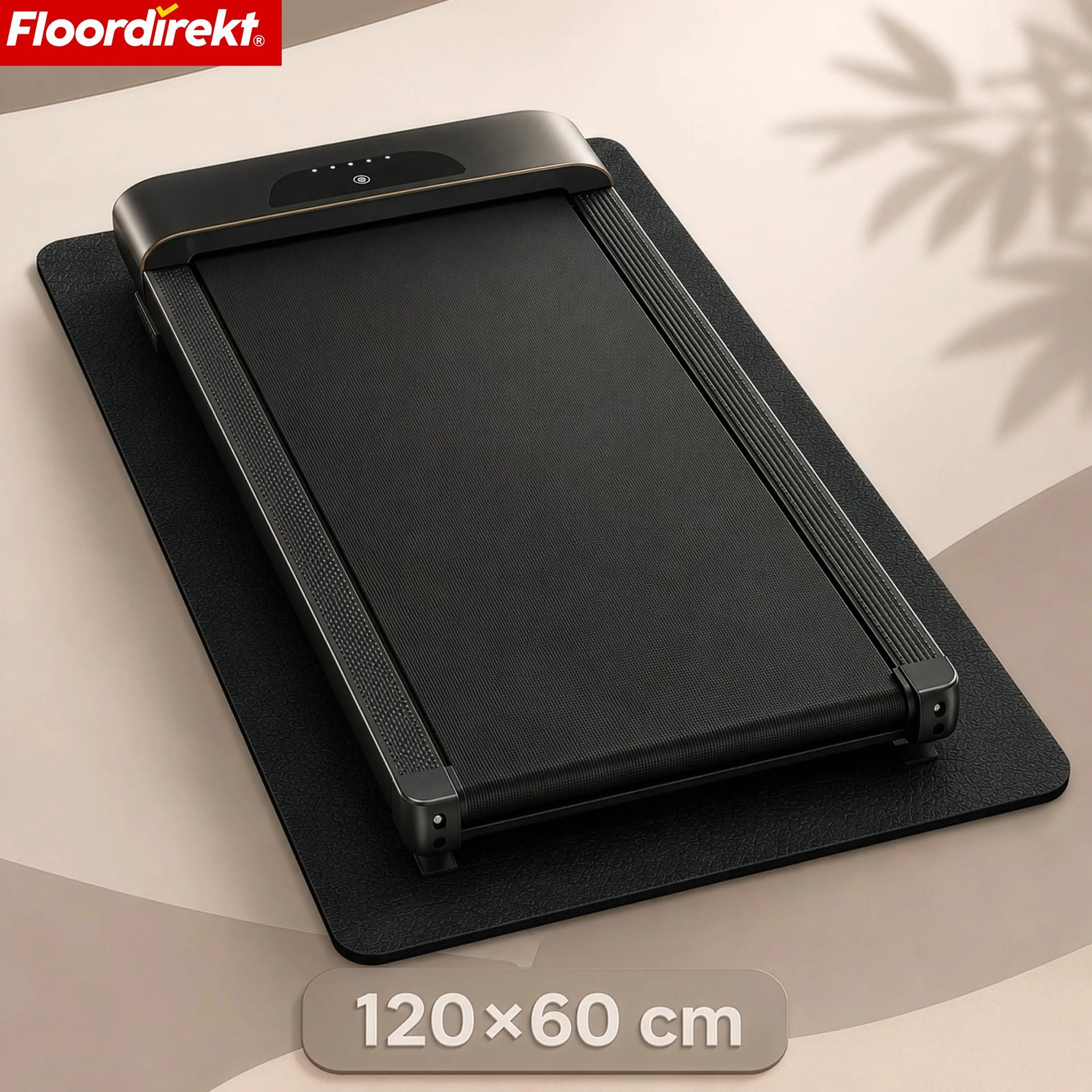Tapis de protection de sol antidérapant Sparta Floordirekt pour tapis de course, vélo elliptique