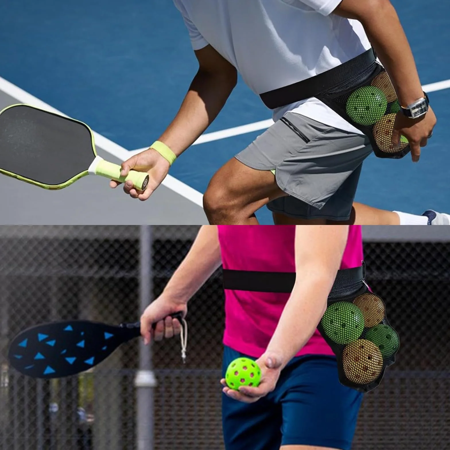 Tennis Belt Holder Ball Bag Sac Accessoires Ceinture Hanche