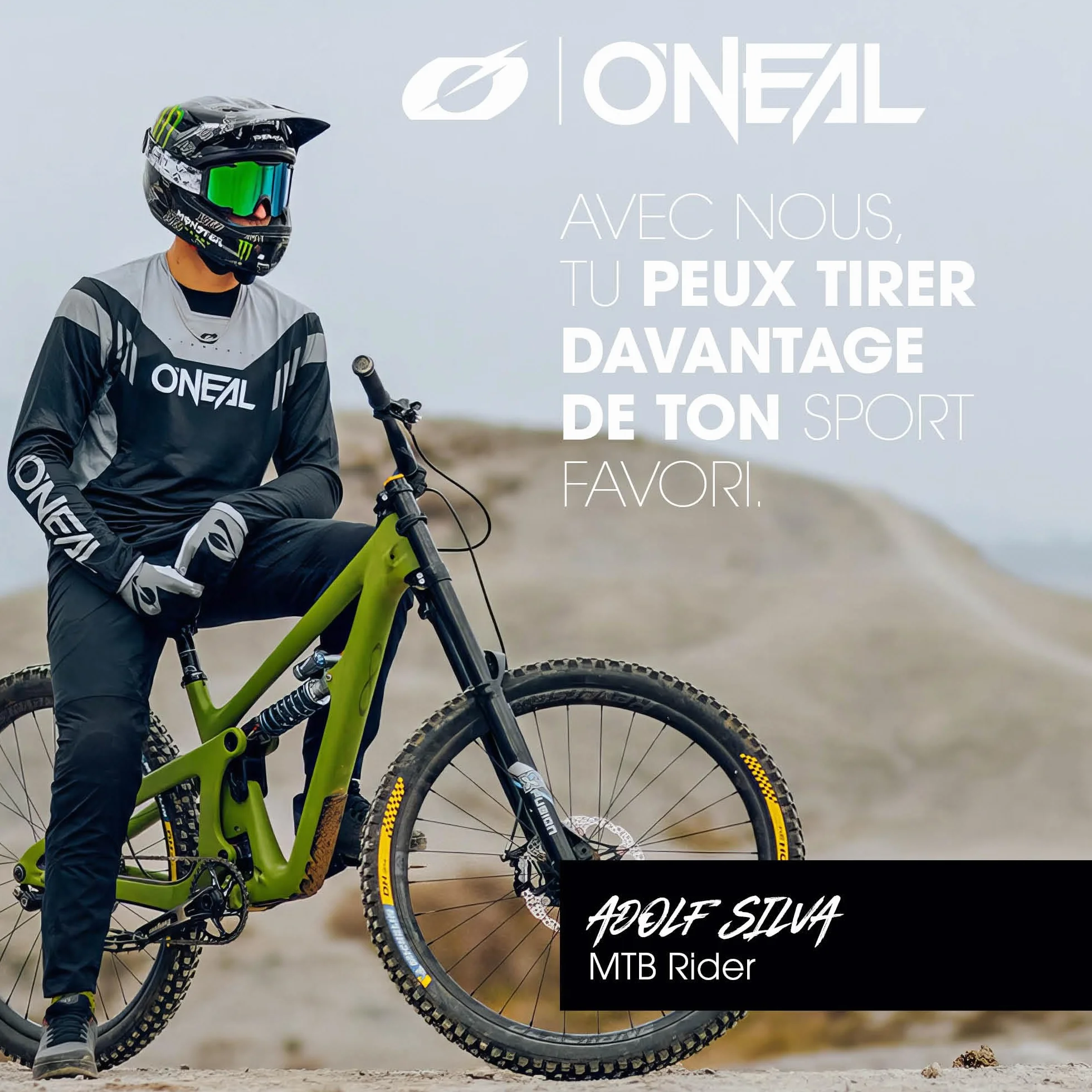 O'NEAL Protège-genoux DROP MTB BMX EN 1621-1 Adulte Gris Blanc