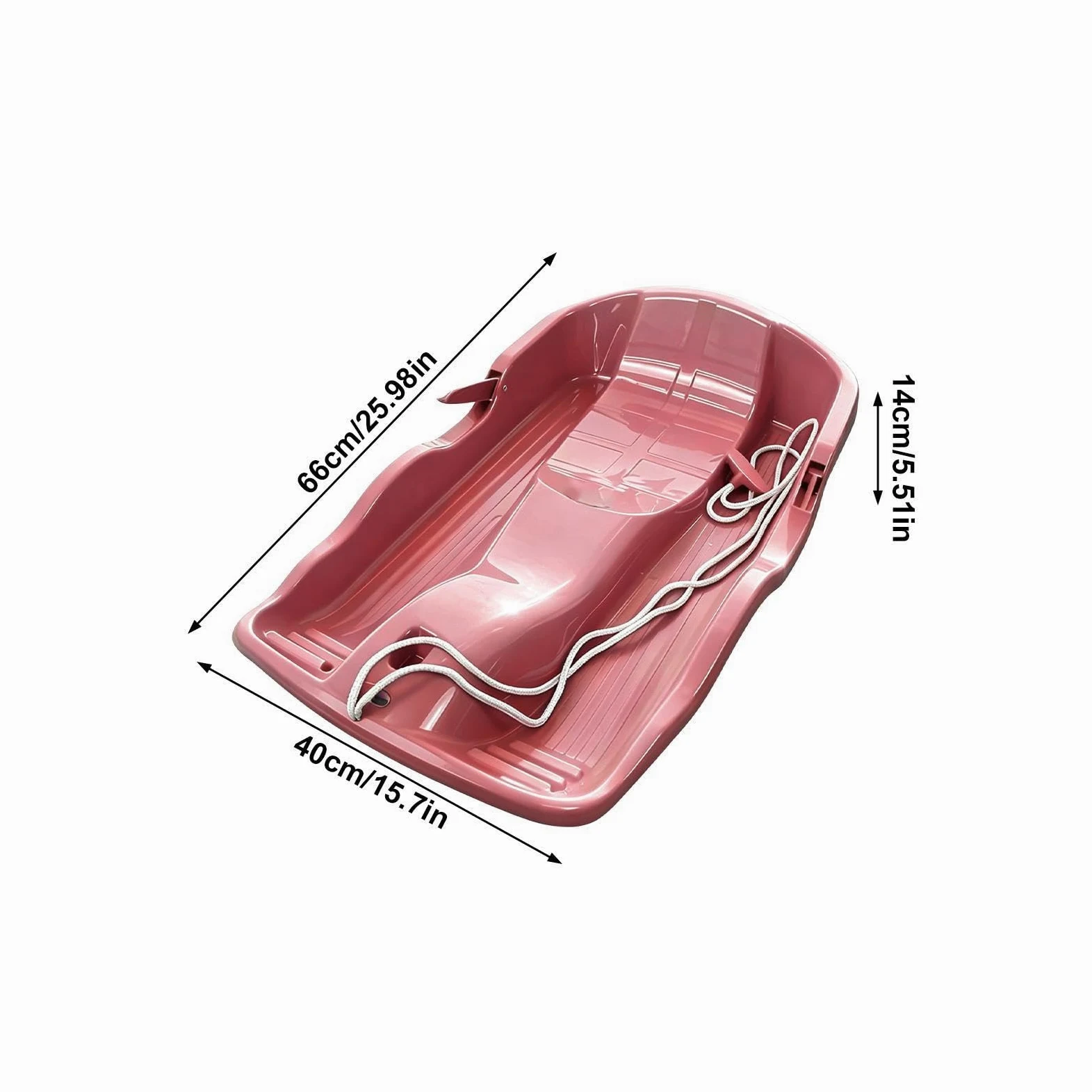 Luge à neige pour adultes - Planche de glissement pour sol épais - Jouet d'hiver | Équipement de luge à neige pour femmes, hommes, filles, plein air, rivières, lacs, ski, sable, jeu de Noël