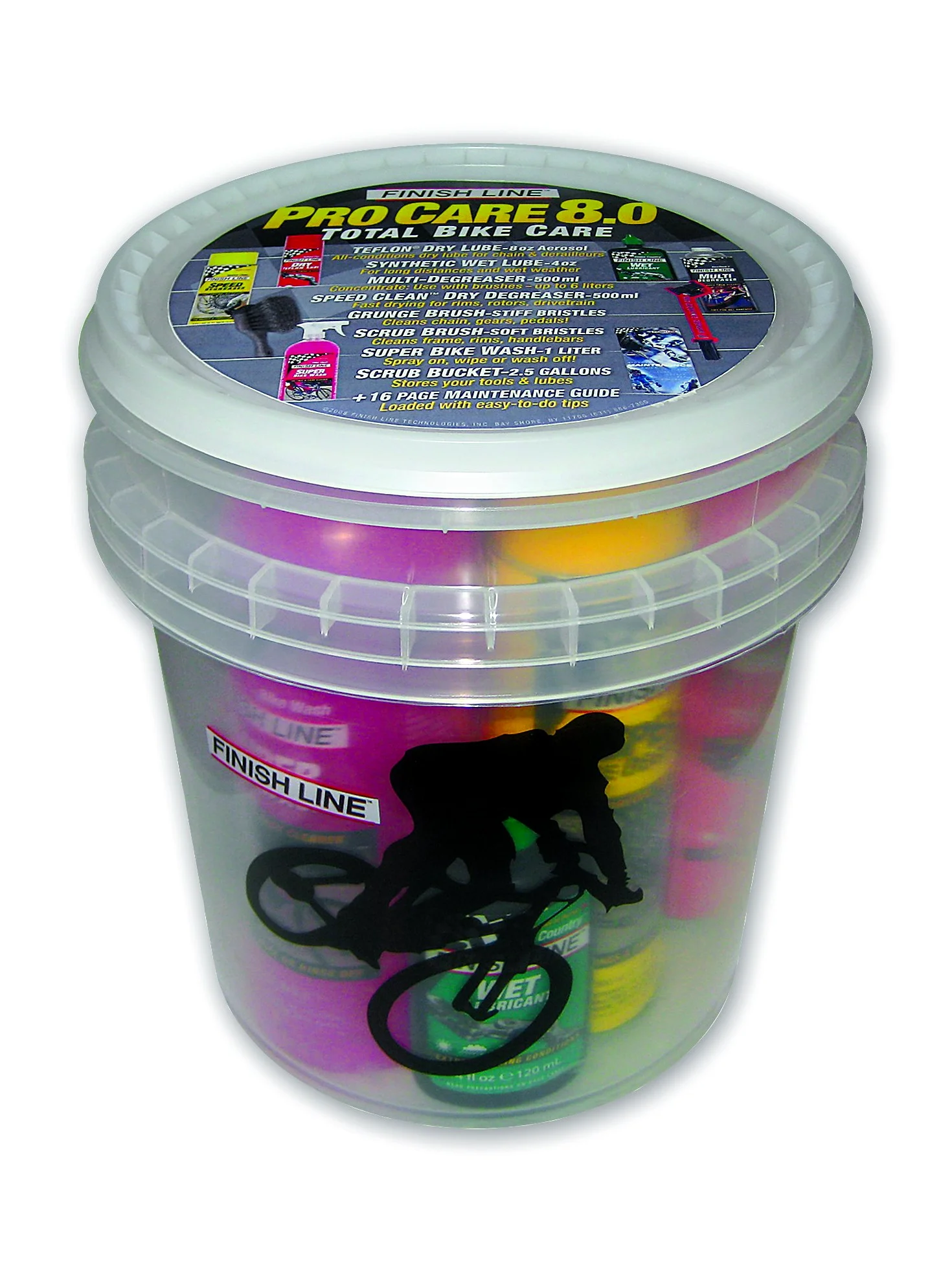 Finish Line Pro Care Kit seau V8