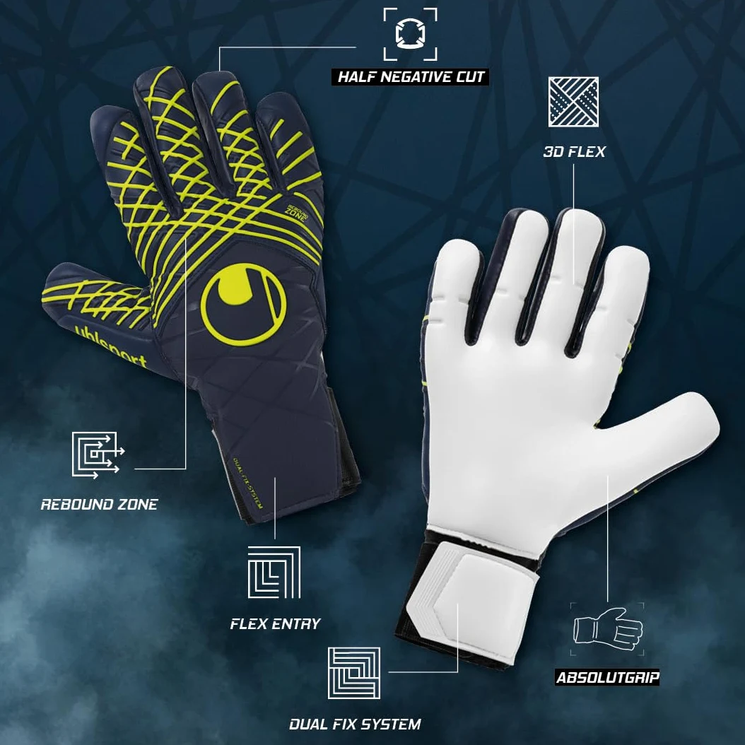 uhlsport Gants de Gardien de But de Football Prediction Absolutgrip