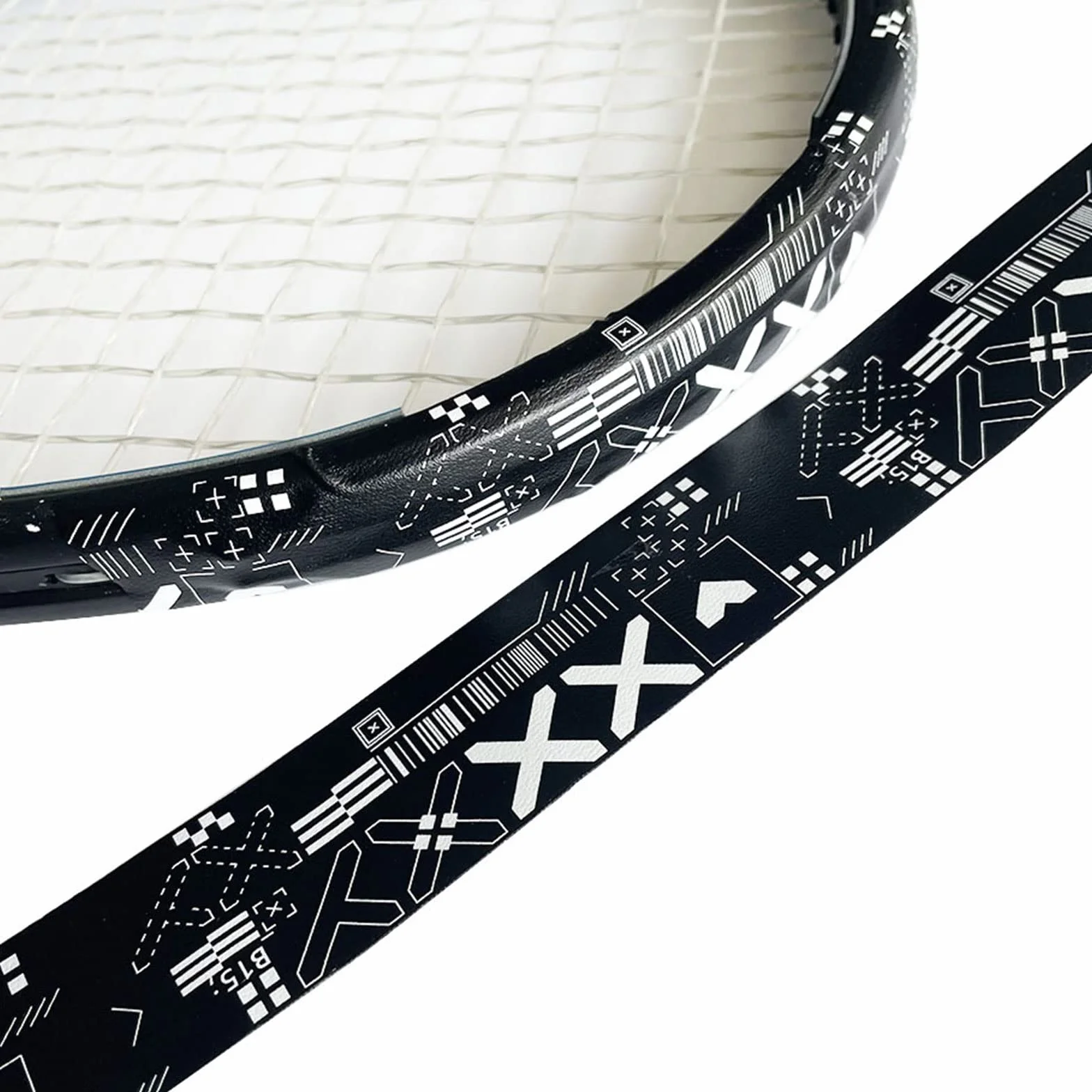 Bande de protection professionnelle pour raquette de tennis - Protection tête accessoire équipement