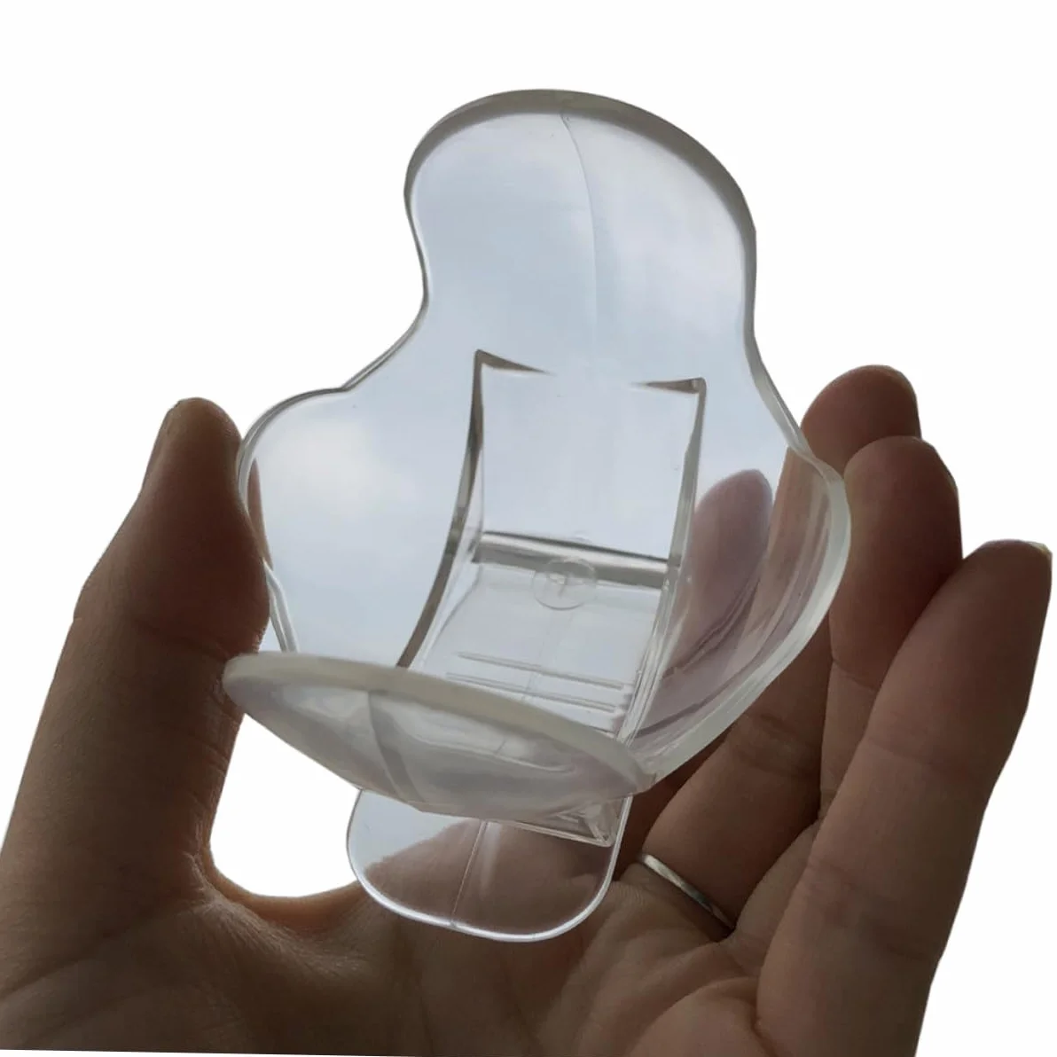 Alasum Porte-balles de Tennis Clip Ceinture Transparent en Abs Support Portable pour Balles Universelles