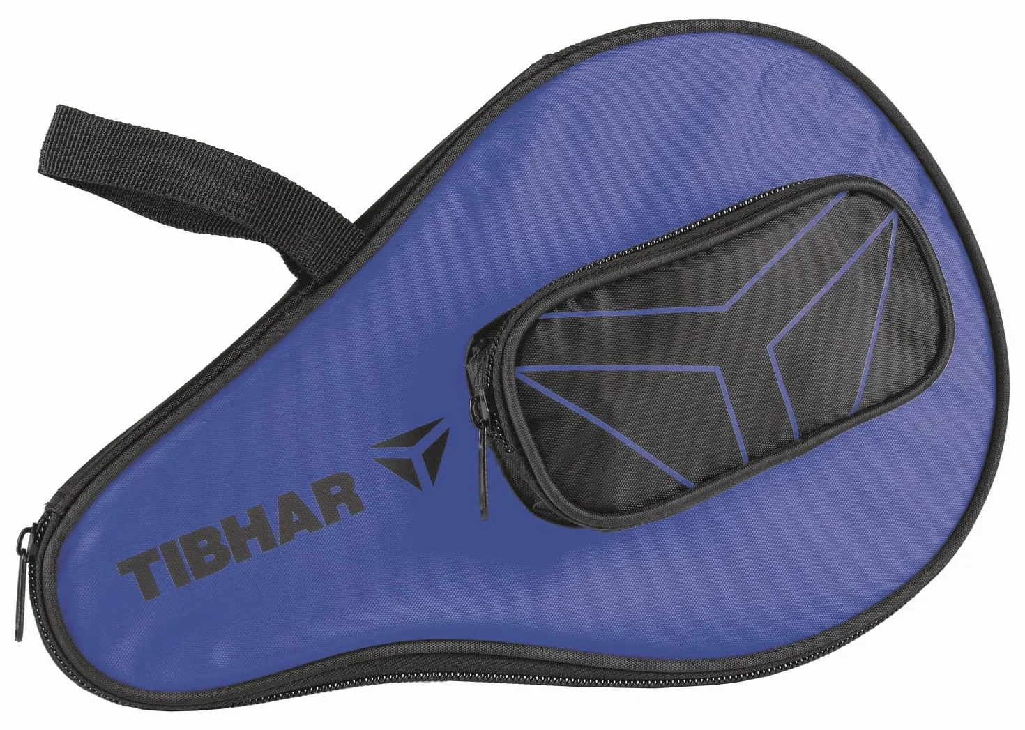 Tibhar Housse Raquette Tennis de Table Logo T Compartiment Balles Sac 1 Raquette