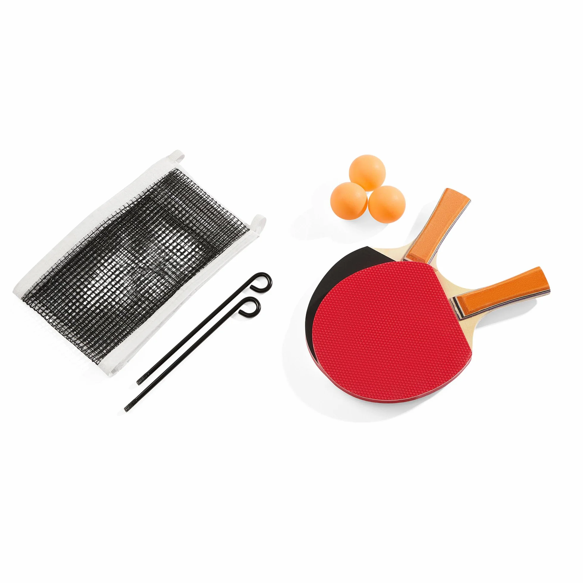 HyperMotion HYP32 Table de Ping Pong Pliante pour Enfants et Adultes, Modèle Compact d’Intérieur avec Filet, Raquettes et Balles, Facile à Transporter