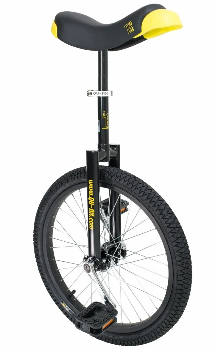 QU-AX MONORRUEDA 20 LUXUS NEGRO 1103 CON LLANTAS