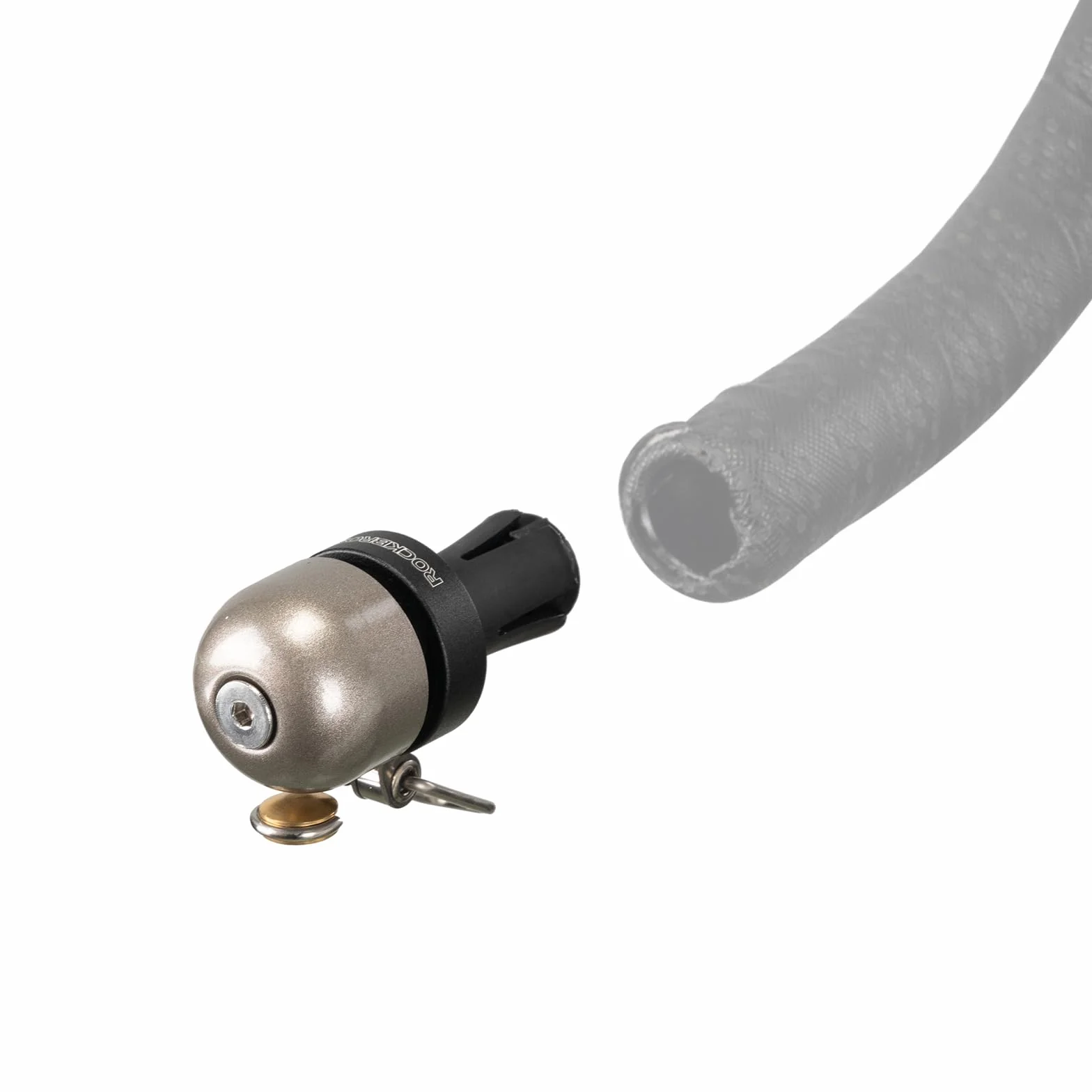 ROCKBROS 2in1 Sonnette de Vélo Klaxon 80dB pour Guidon 22,2mm Étanche