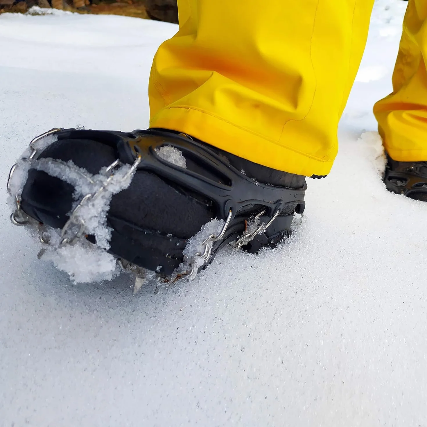 Crampons Neige Glace Chaussures Griffes Acier Sports Plein Air Randonnée Hiver