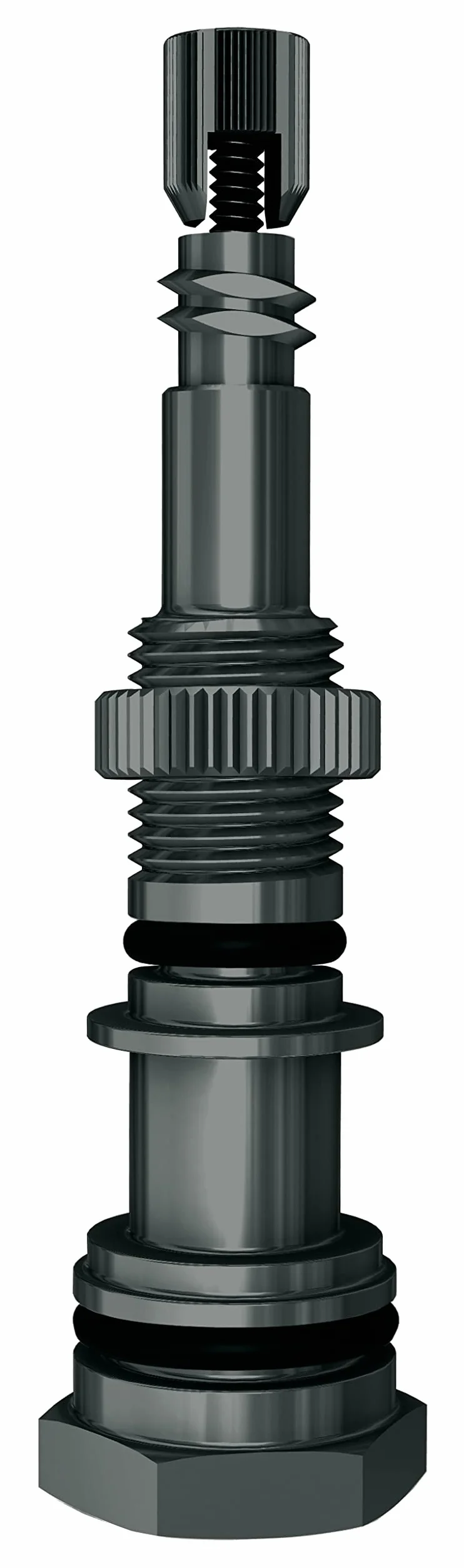 SKS GERMANY Airspy AV & SV Lot de 2 systèmes de contrôle de pression des pneus avec mesure permanente (accessoires de vélo pour fixation sur valves AV et SV, étanche à la poussière et à l'eau, utilisable comme manomètre numérique)