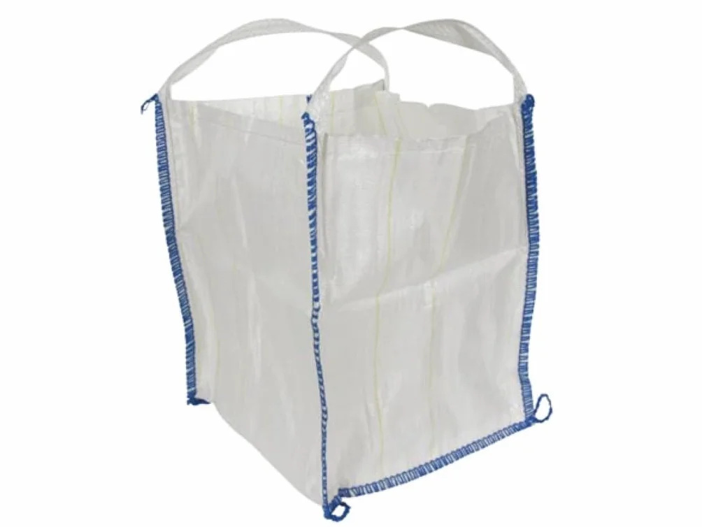 Perel Big Bag 55L, 55 kg, 40 x 40 x 45 cm, 2 poignées, sac à gravats pour déchets de chantier sable gravier déchets de jardin, polypropylène 110 g/m²
