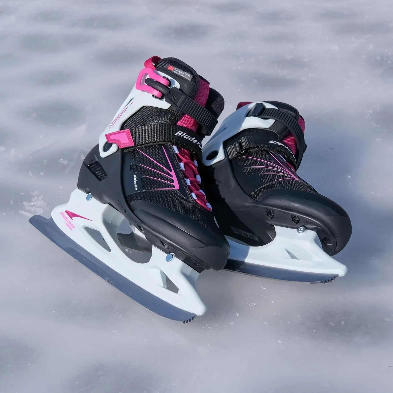 Bladerunner Igniter XT Ice W Patins à Glace, Femme, Noir/Fuchsia, 38