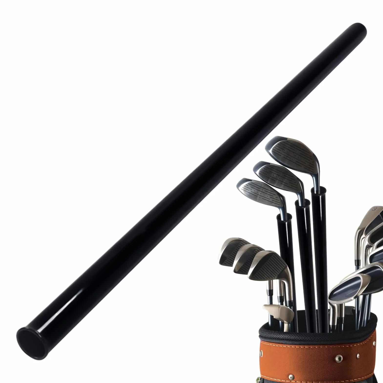 Tube de Protection de Club de Golf, Protection de Putter, 86 x 3,8 cm
