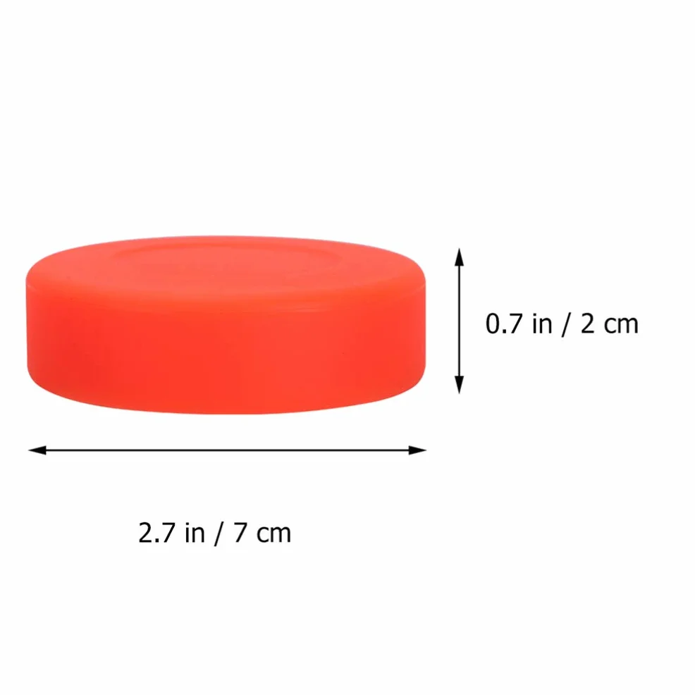 LIOOBO Lot de 10 palets de hockey pour arroser Orange