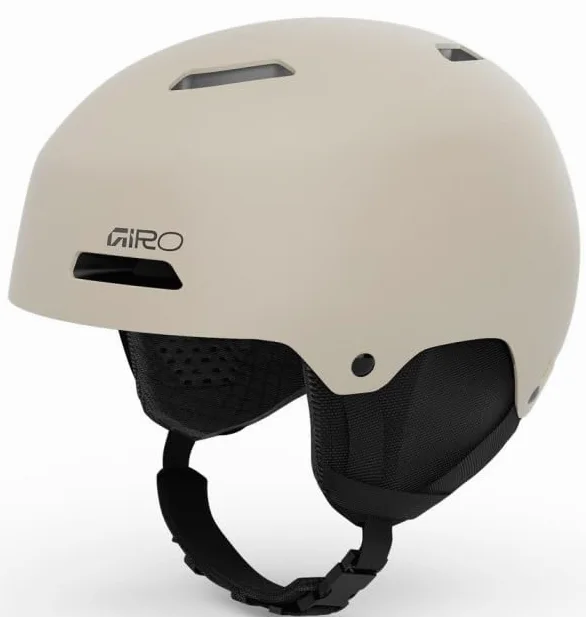 Giro Ledge FS Casque de Ski et Snowboard L - Coque Rigide en ABS avec EPS - Système in Form Fit - Ventilation - Casque de Freestyle - Mat Stone (Beige grès)