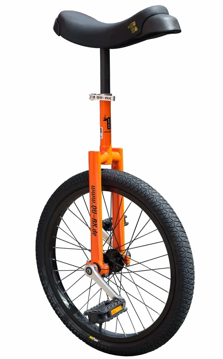 MONORRUEDA QU-AX LUXUS 20 NARANJA LLANTA DE ALUMINIO