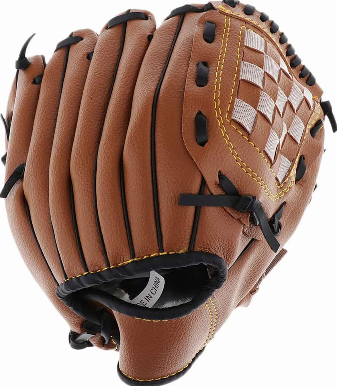 Acidea Gant de Baseball 11,5 Pouces Cuir Durable Marron
