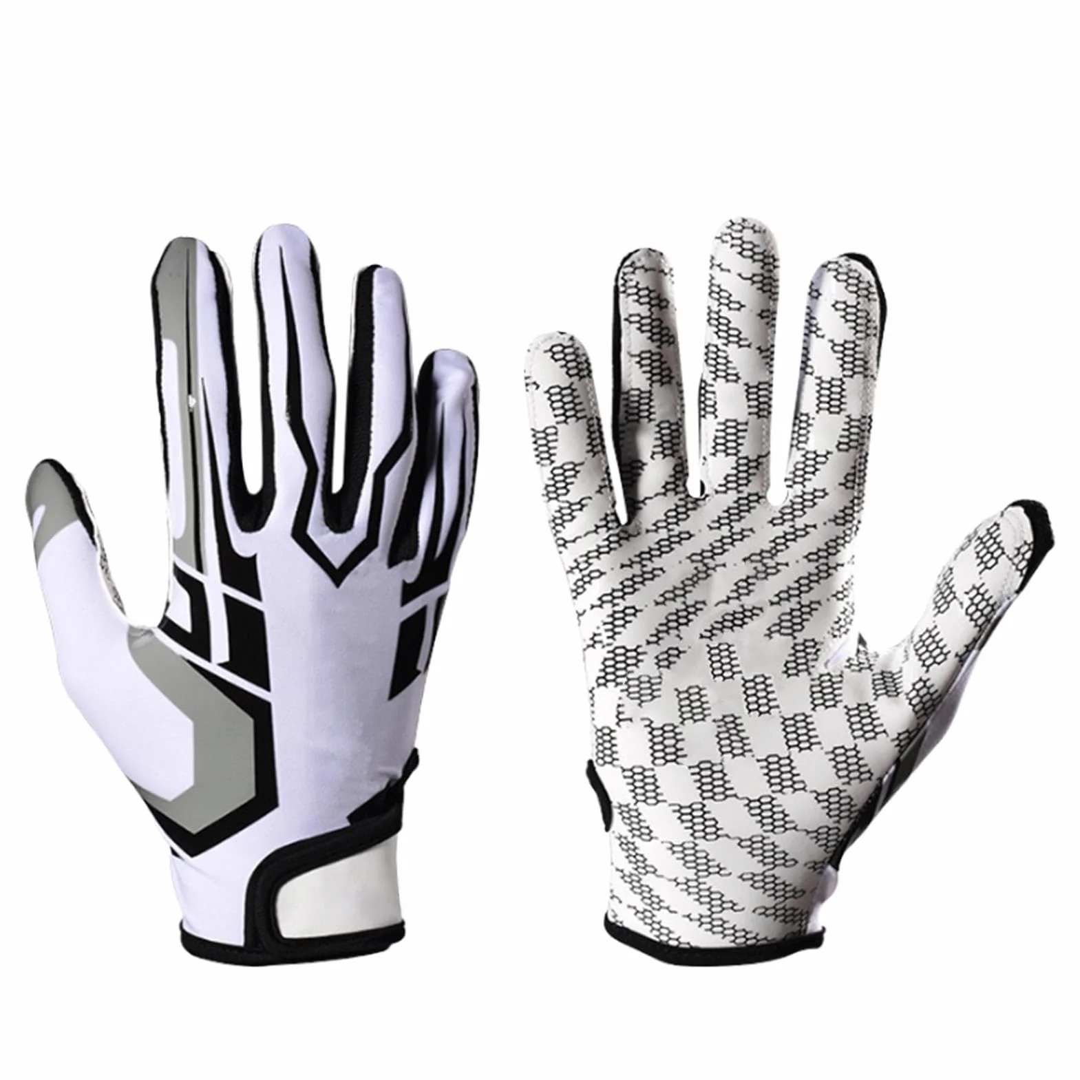 Gants de Baseball pour Hommes, Gants de frappeur antidérapants, Paume Super adhérente, Respirants pour Baseball et Softball