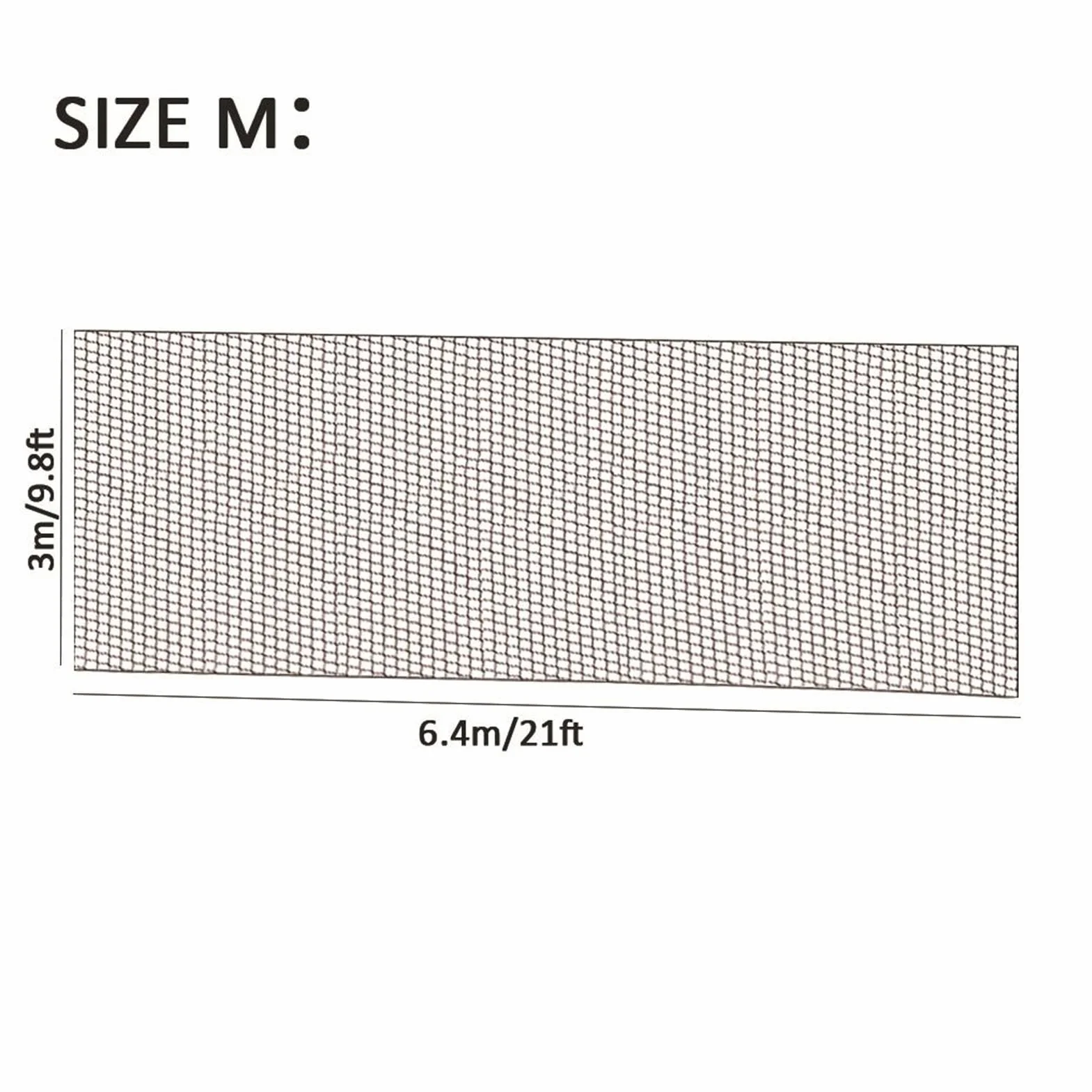 Ball Net Backyard Netting Sports Practice Football Confinement Nylon
