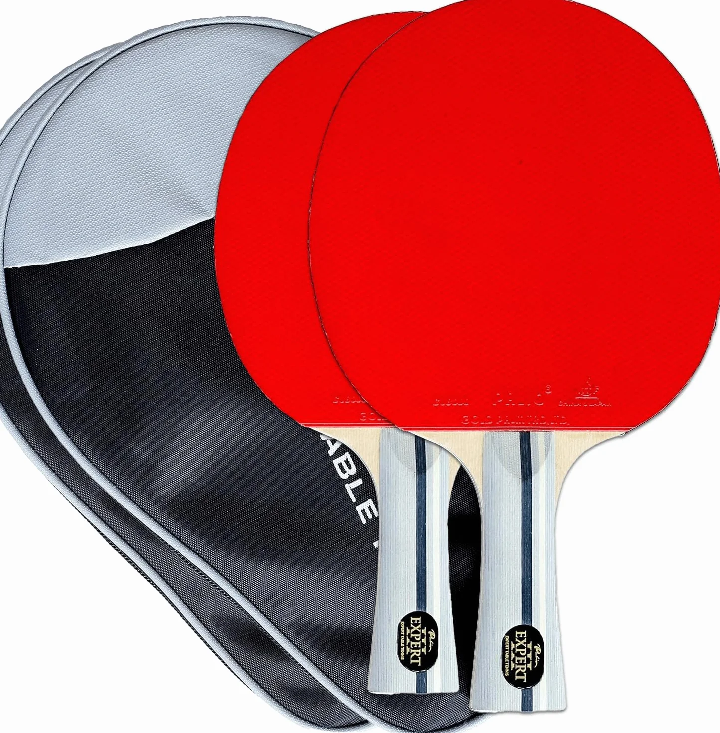 Palio Expert 3.0 Raquette de Tennis de Table ITTF Haute Performance pour Débutants avec Étui