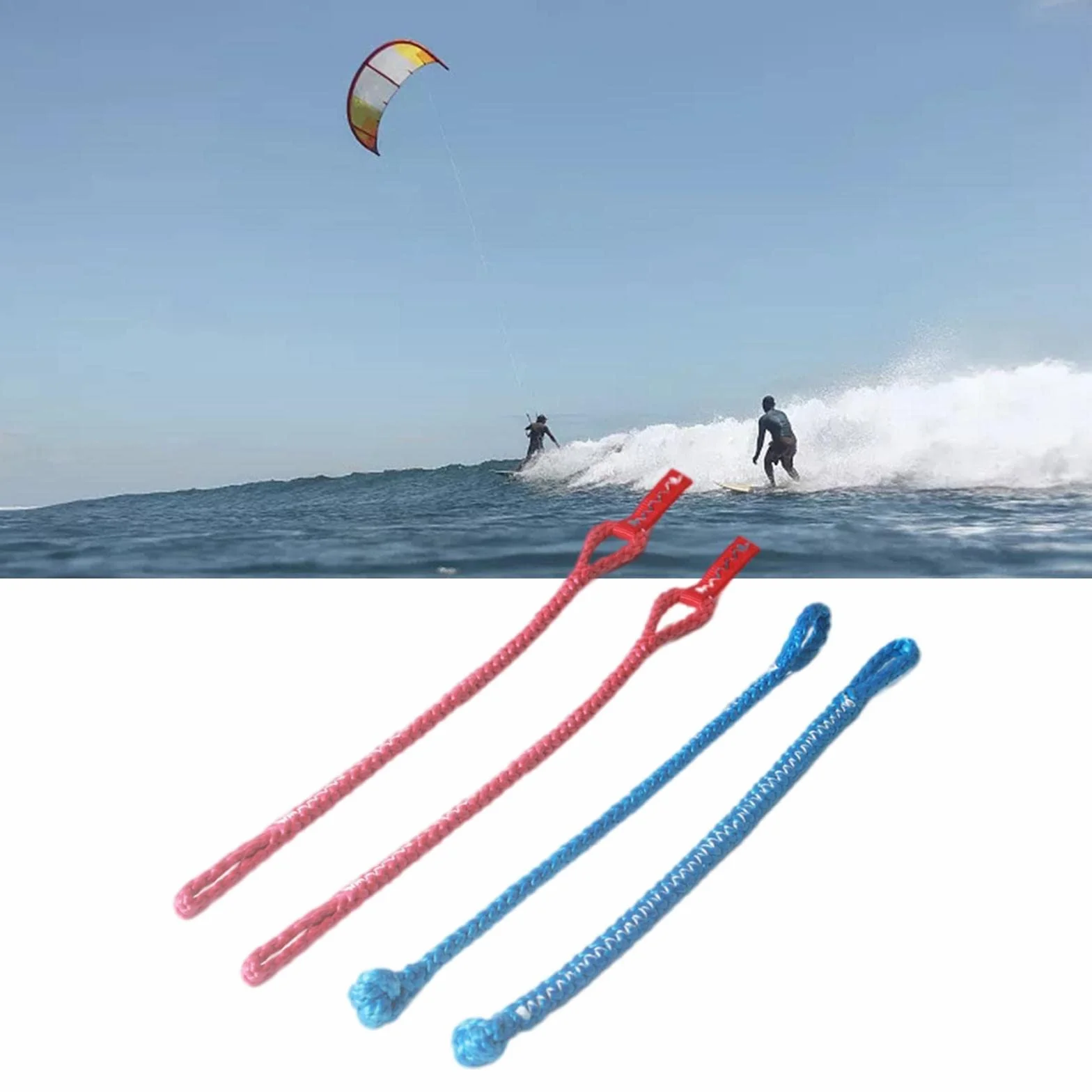 Universal Kiteboarding Pigtails Set 1000kg Kitesurf Bar Pièces de réparation