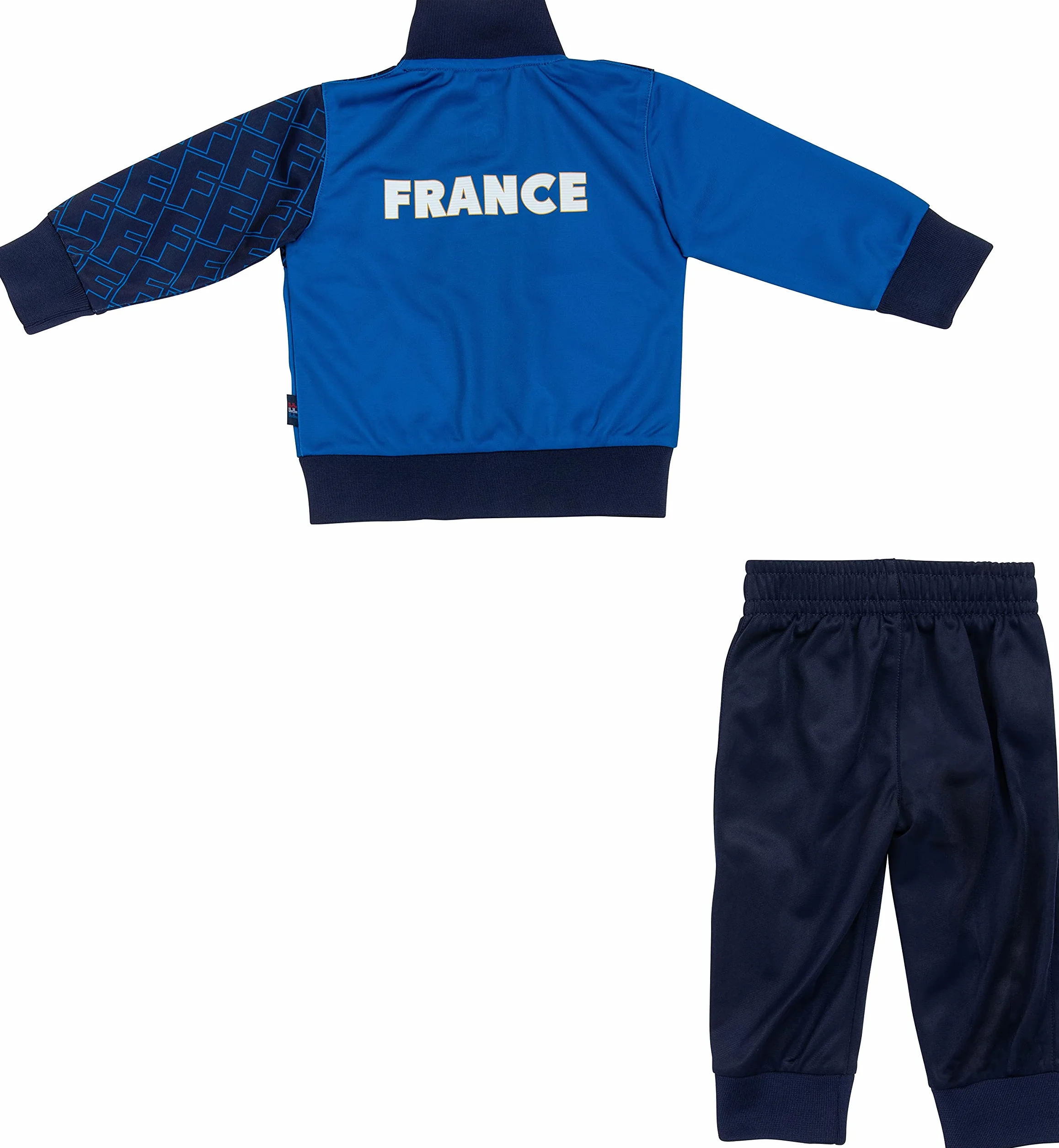 Equipe de France Football Survêtement Bébé Garçon FFF Bleu