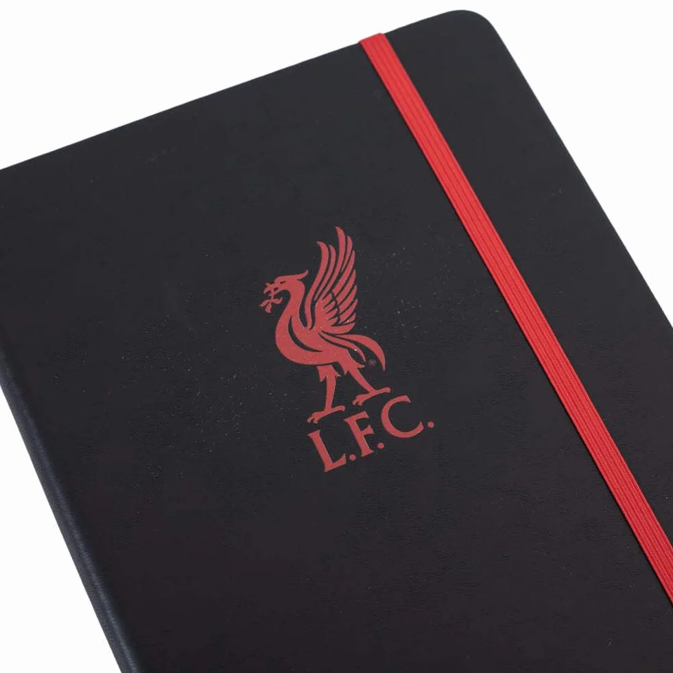 Liverpool FC - Cahier PREMIUM (Taille unique) (Noir/Rouge)