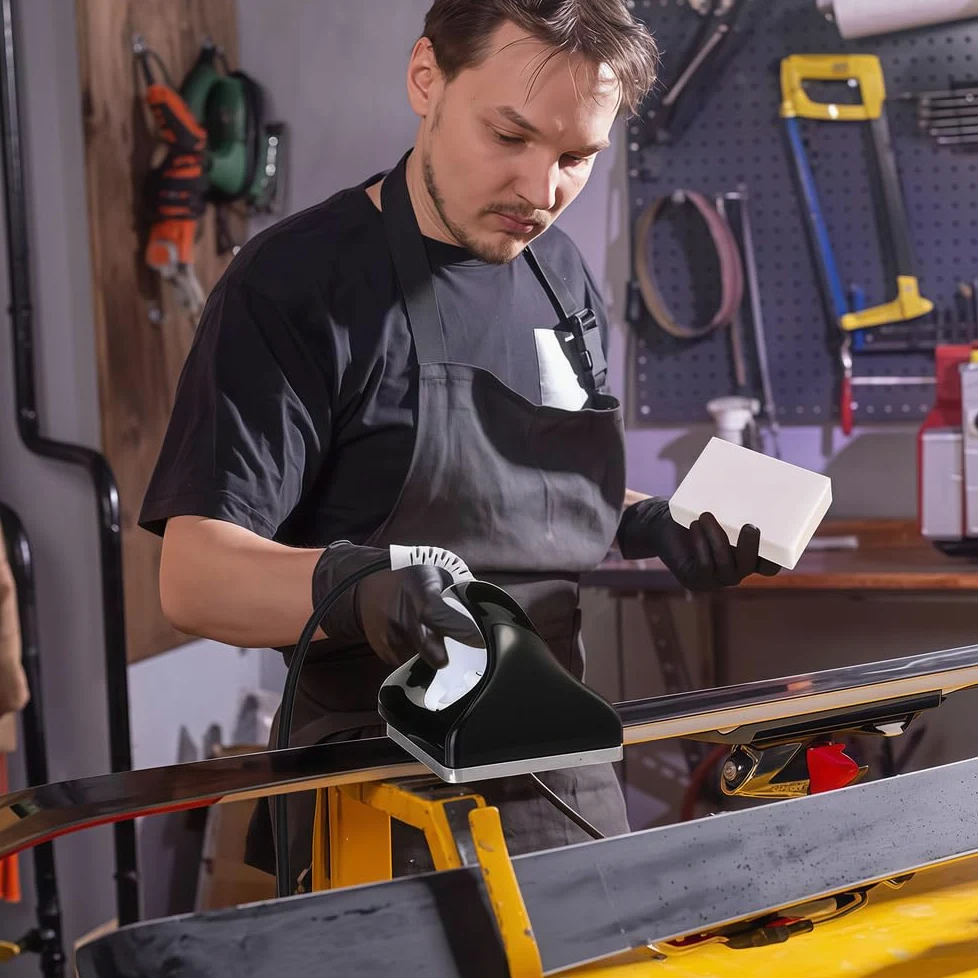 Fer à Farter Professionnel pour Skis Et Snowboards, Indicateur De TempéRature Constant, RéGulation Automatique De La TempéRature, pour L'Entretien Et La Protection
