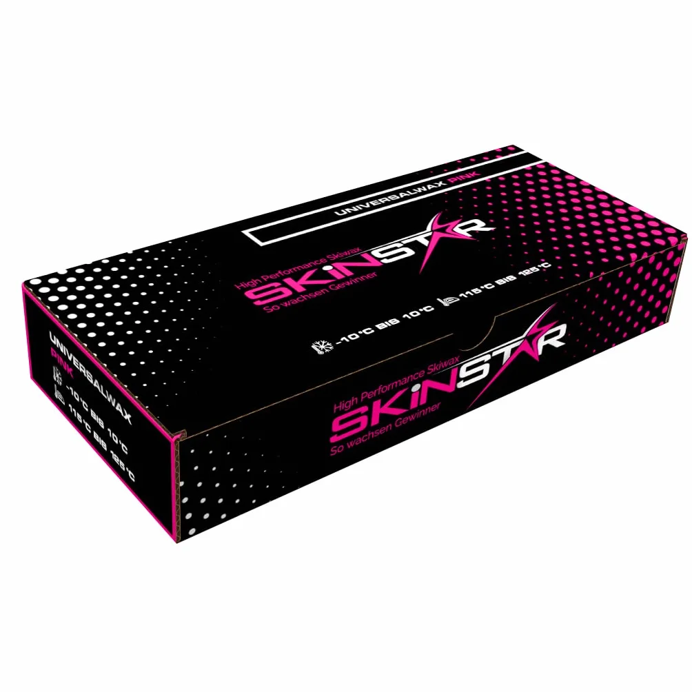 SkinStar Démarreur Ski Cire Kit, Fer de fartage Brosse Cire 5 pièces