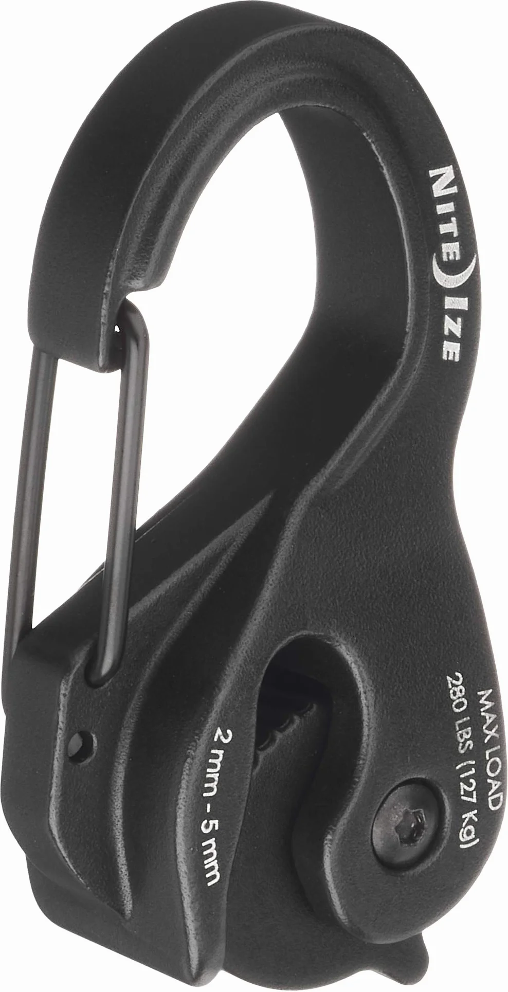 Nite Ize CamJam XT Mécanisme de fixation de caméra en aluminium mousqueton Noir