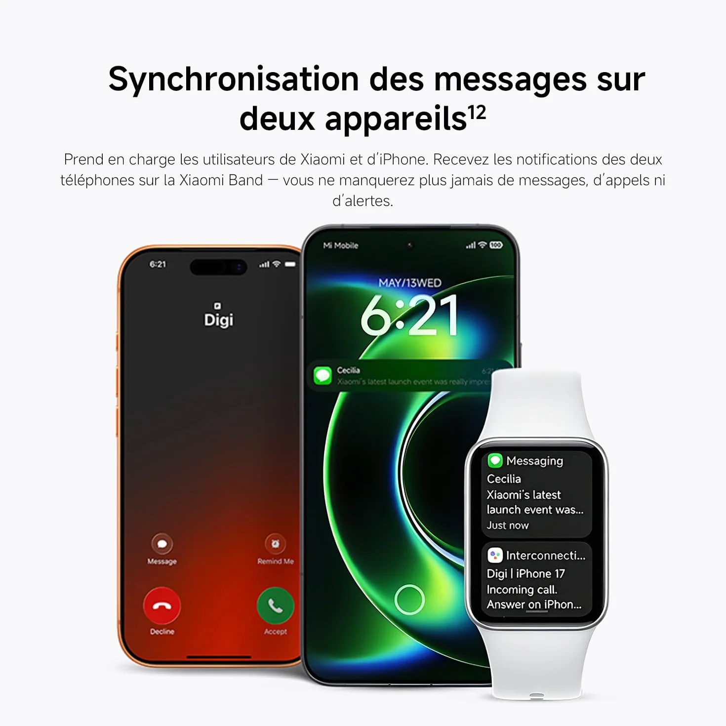 XIAOMI Smart Band 10 Pro Bracelet connecté écran 1,74" Alliage d'Aluminium Noir