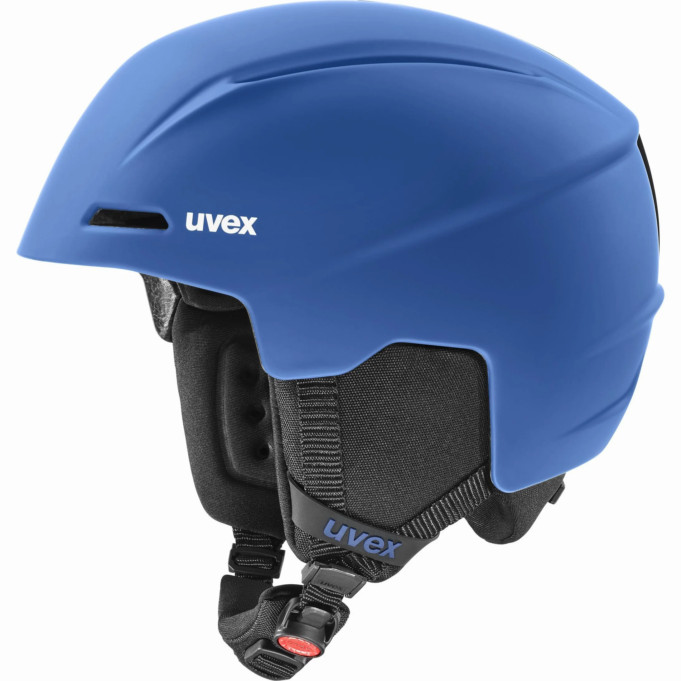 uvex viti, Casque de Ski, Enfant Unisexe, Blue Matt, 51-55 cm