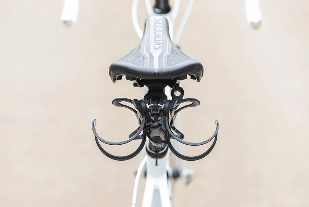 Zéfal Tri Bottle Cage Set Double Porte-Bidon de Selle Vélo Triathlon Noir Taille Unique