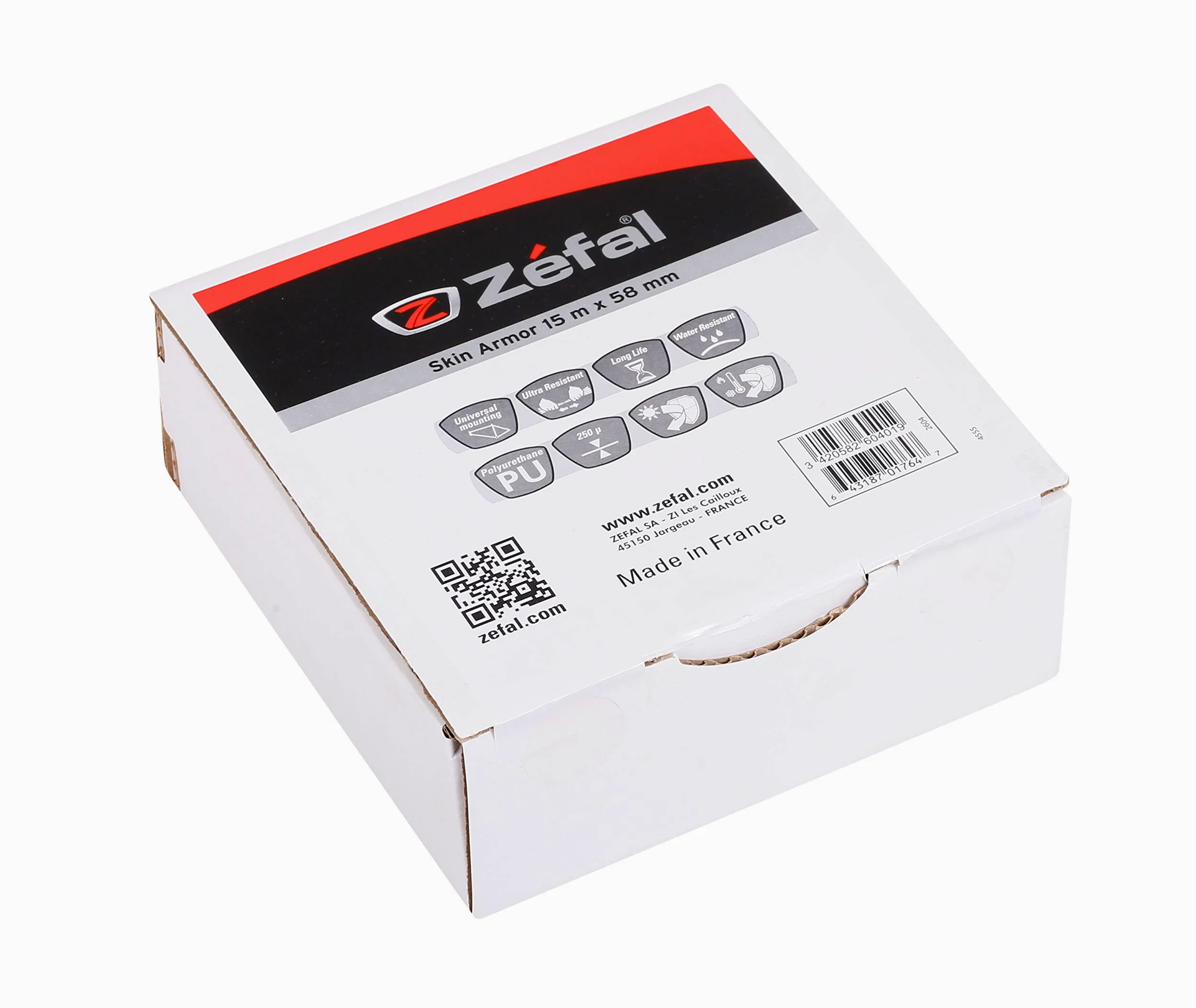 Zéfal Skin Armor - Film transparent protecteur de cadre protégeant votre vélo contre les chocs - Haute résistance et anti-bulle