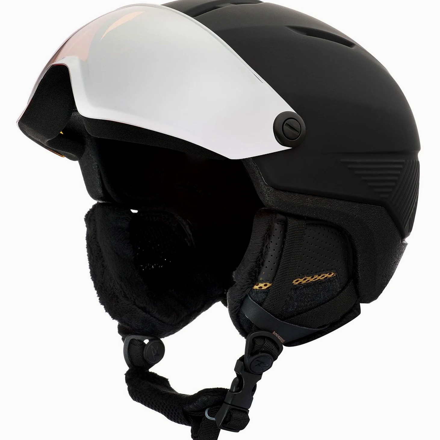 Rossignol - Casque De Ski/Snow Fit Visor Impacts Noir Femme - Femme - Noir