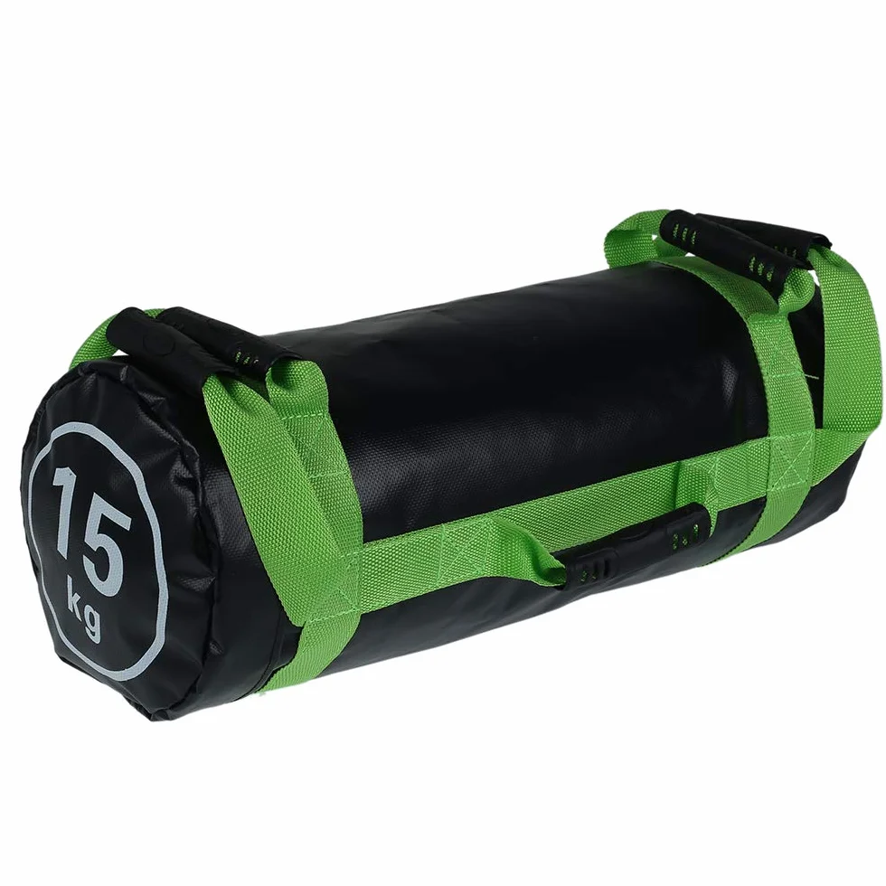 Your's Bath Sac de Sable Musculation 15kg Sand Bag Power Bag Poignées Réglable Entraînement Fitness