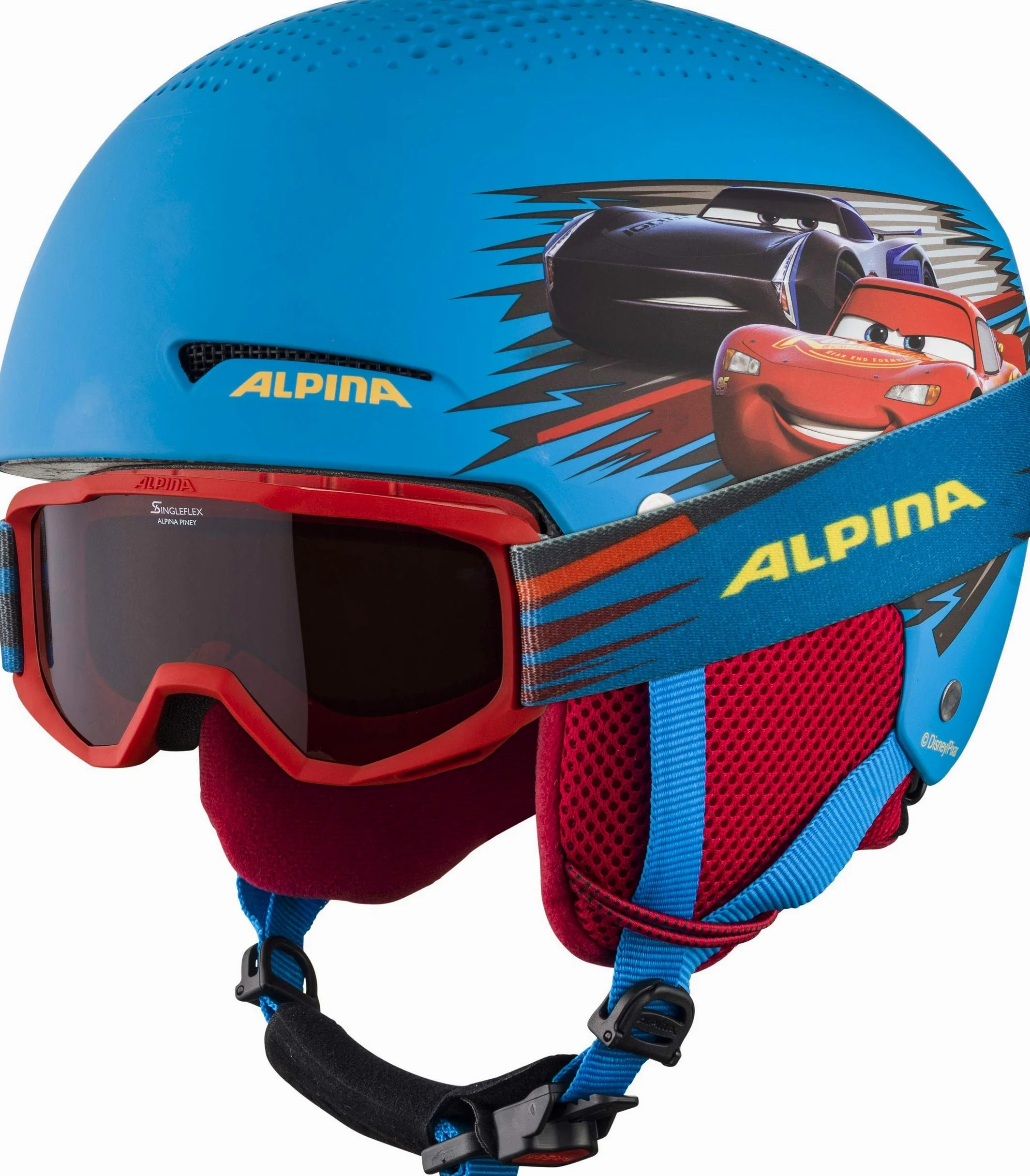 ALPINA Zupo Disney Set Casque de ski Fille