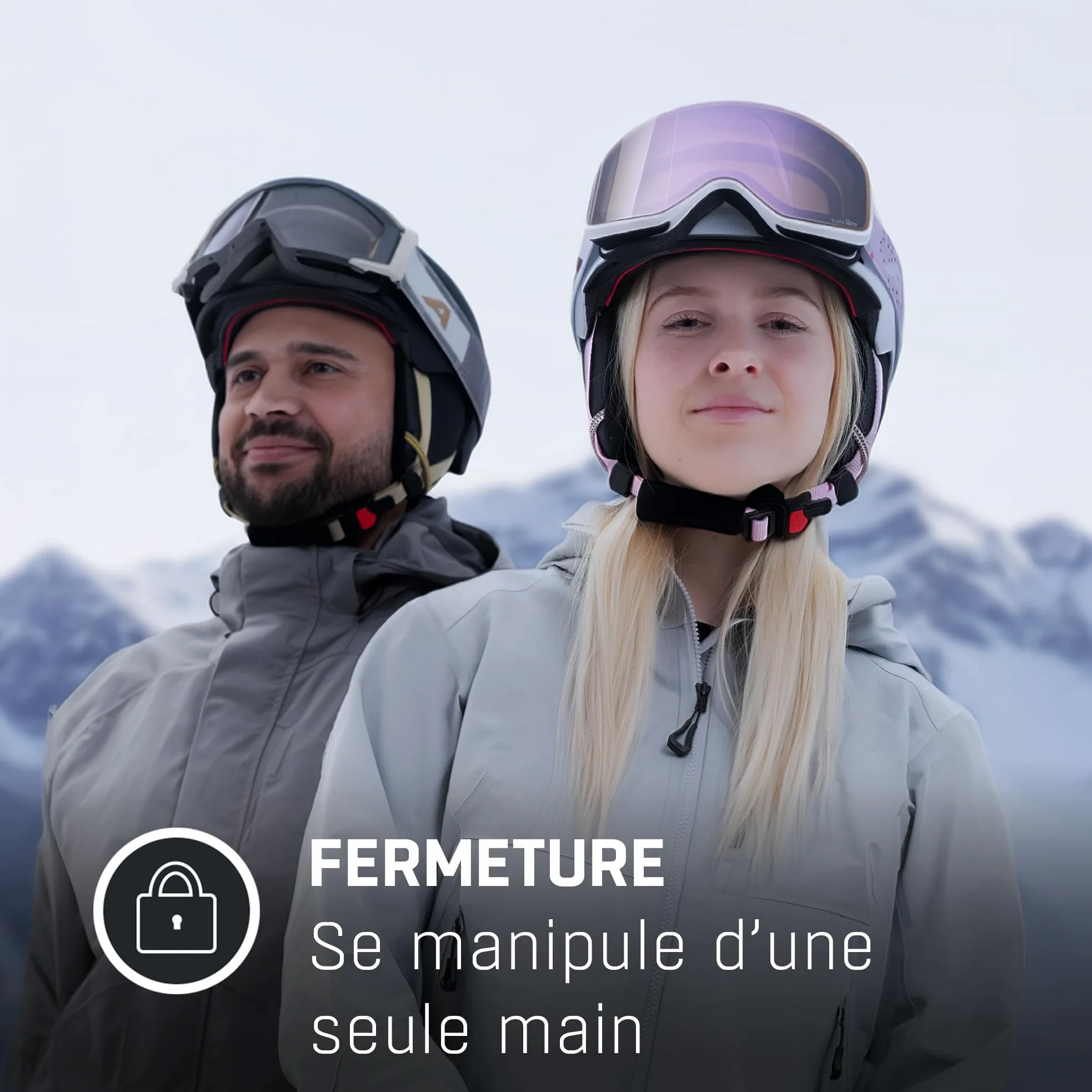 ALPINA Carnia Casque de ski léger pour homme et femme